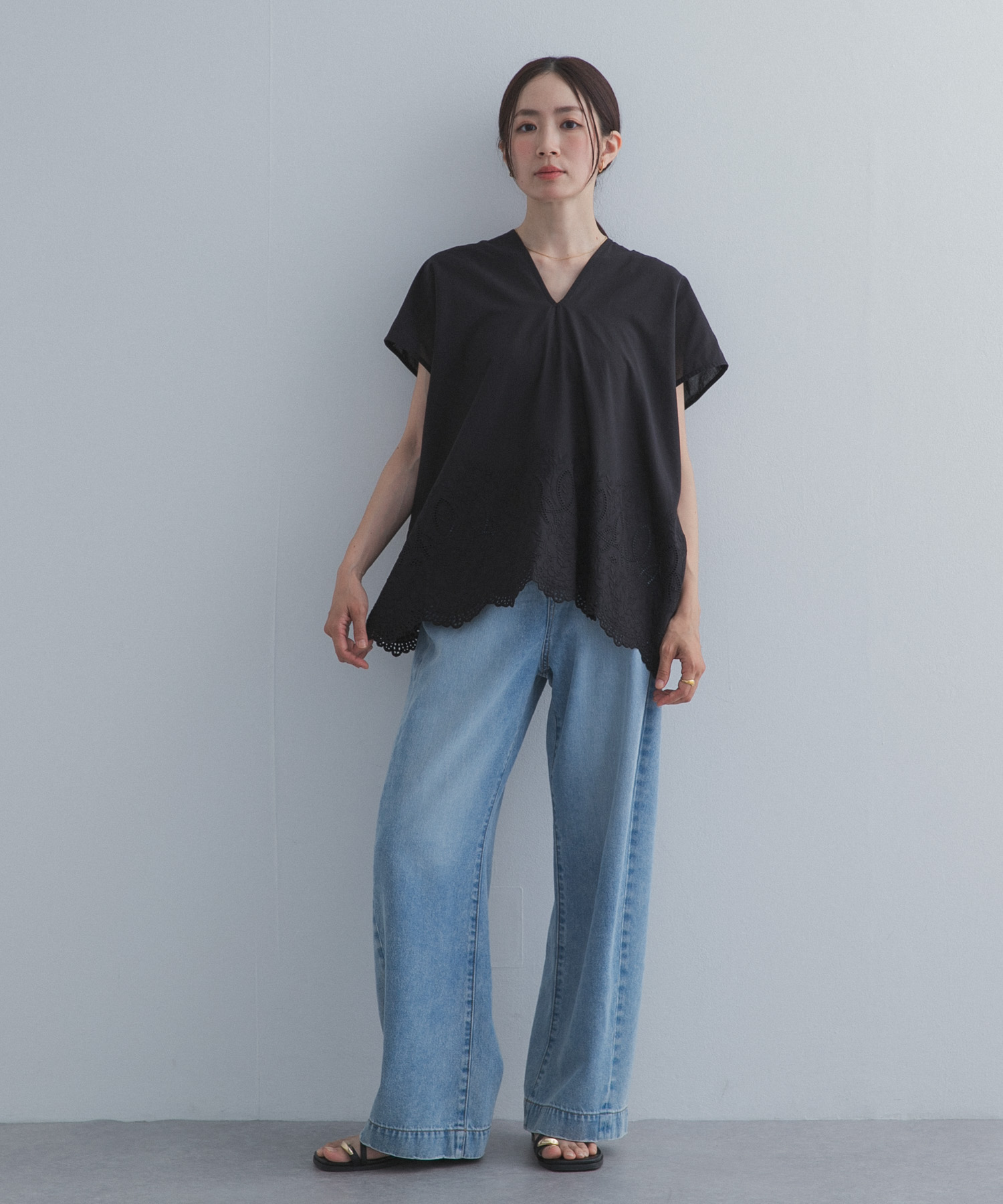身長：162cm サイズ：Free