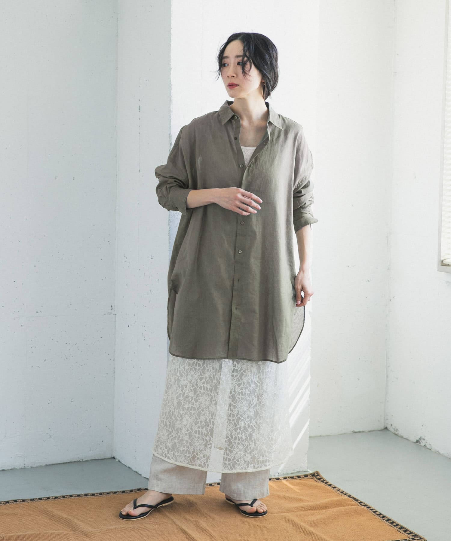 身長：162cm サイズ：Free