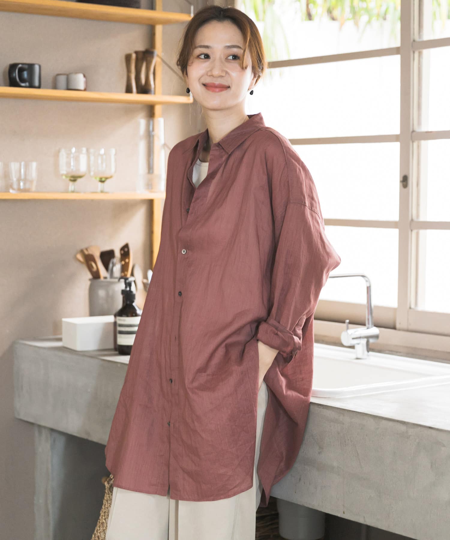 身長：168cm サイズ：Free