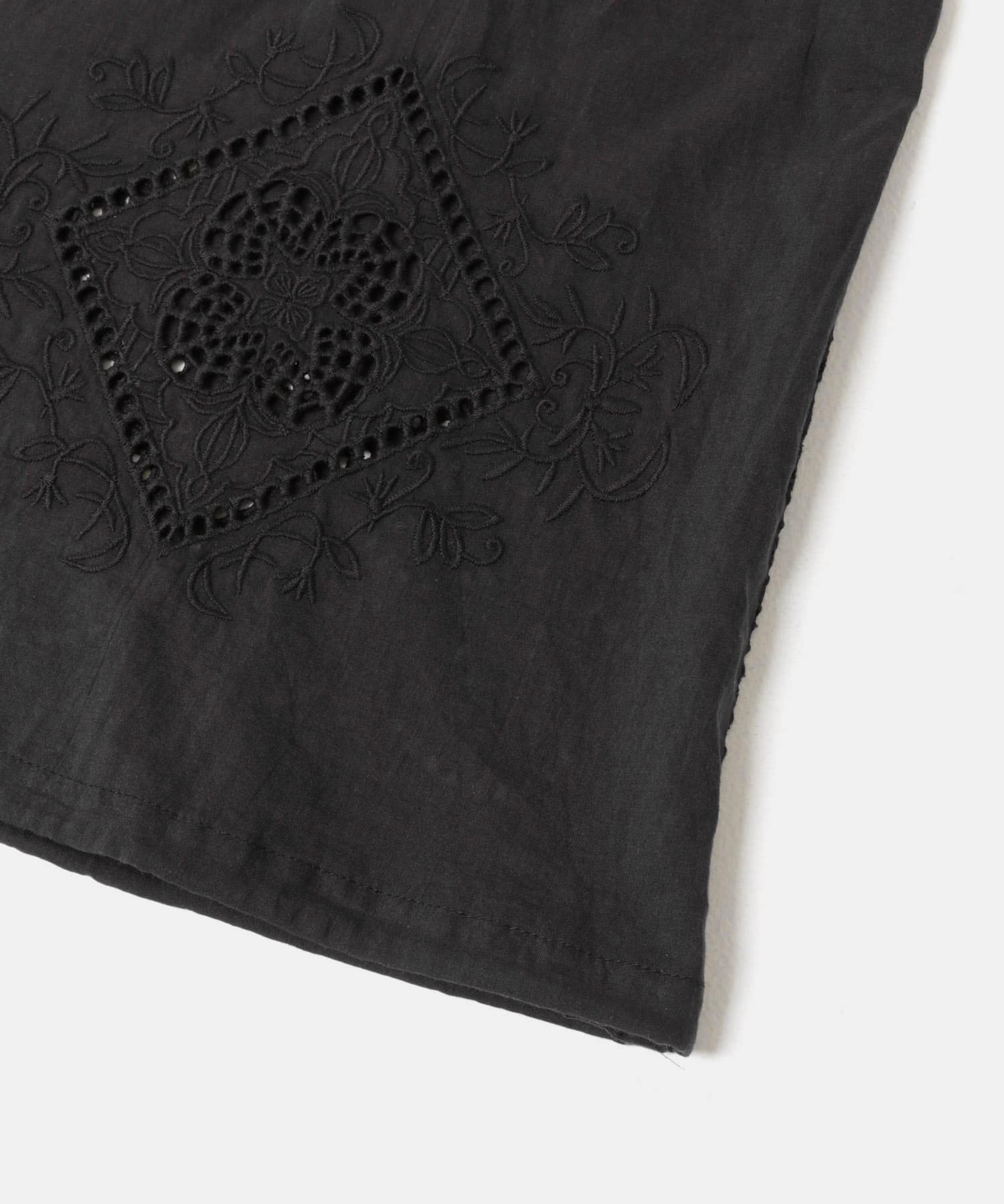 パッチワーク刺繍ブラウス スミクロ Free