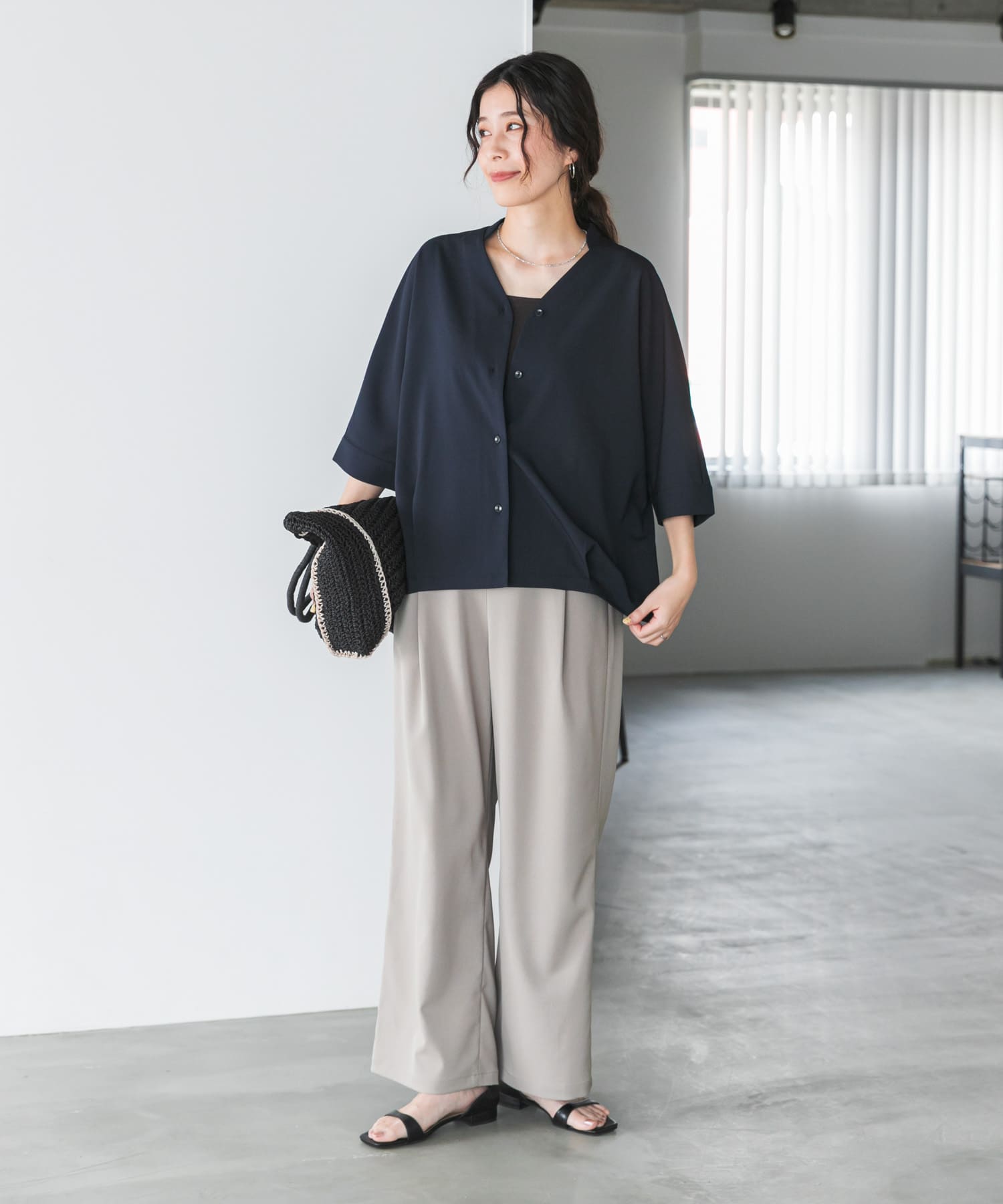 身長：162cm サイズ：Free