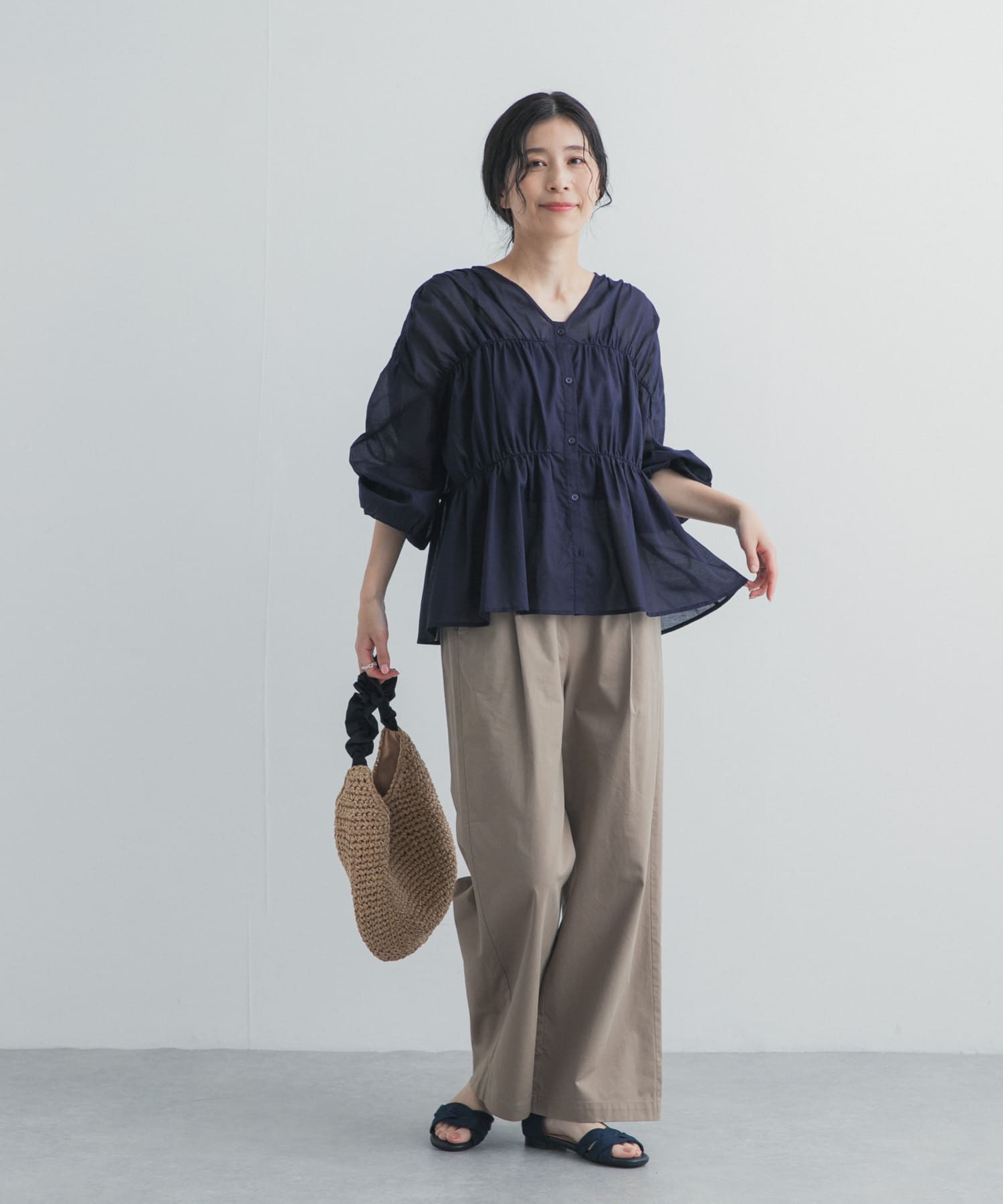 身長：162cm サイズ：Free