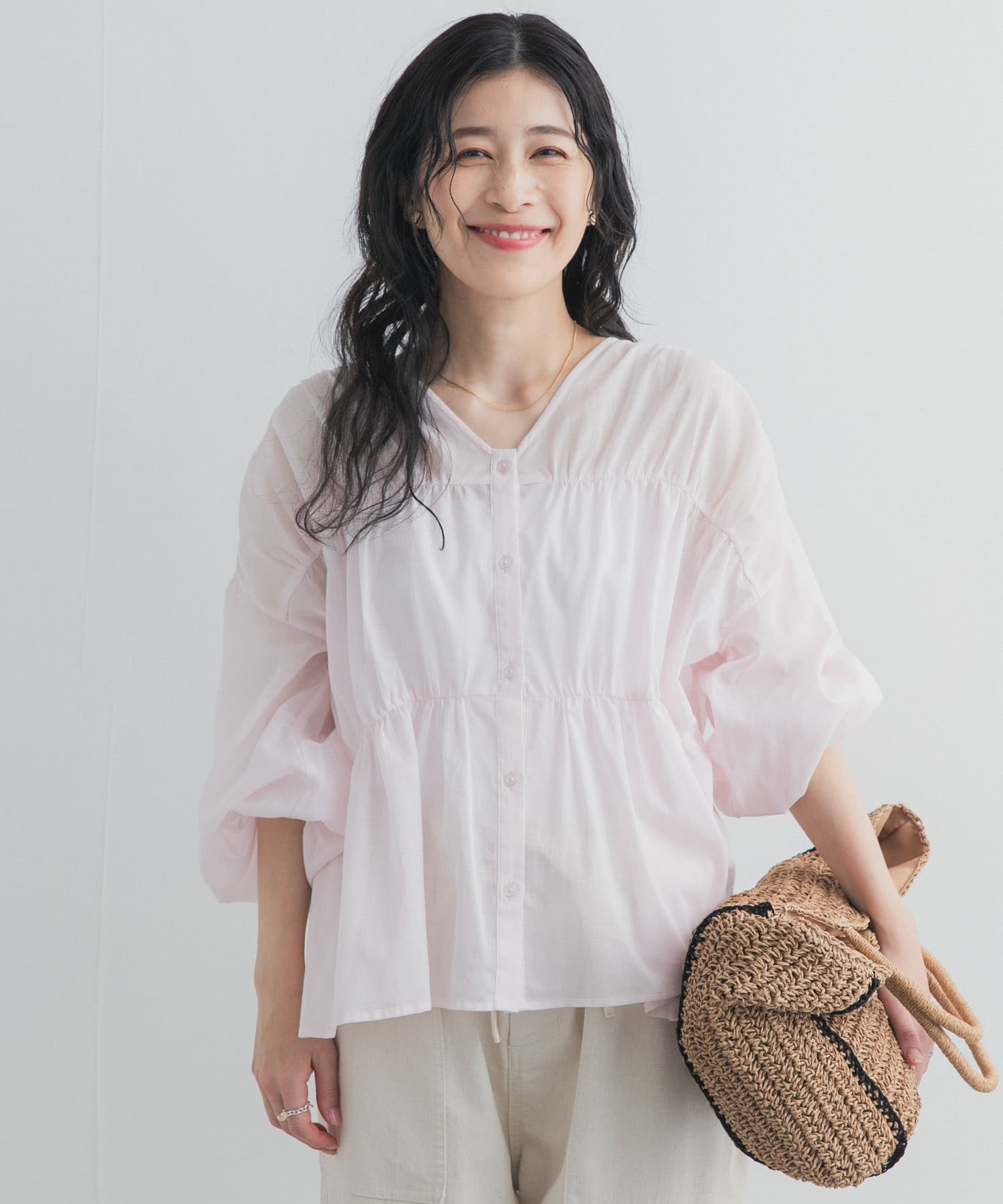 身長：162cm サイズ：Free