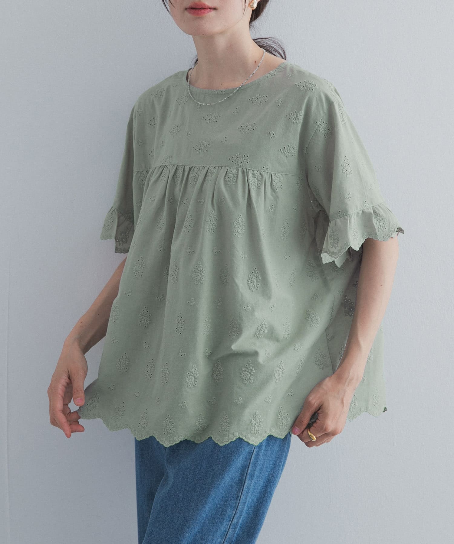 身長：162cm サイズ：Free