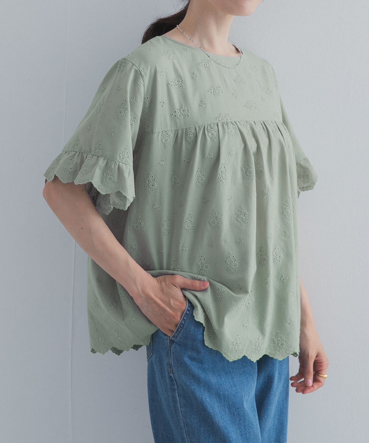 身長：162cm サイズ：Free
