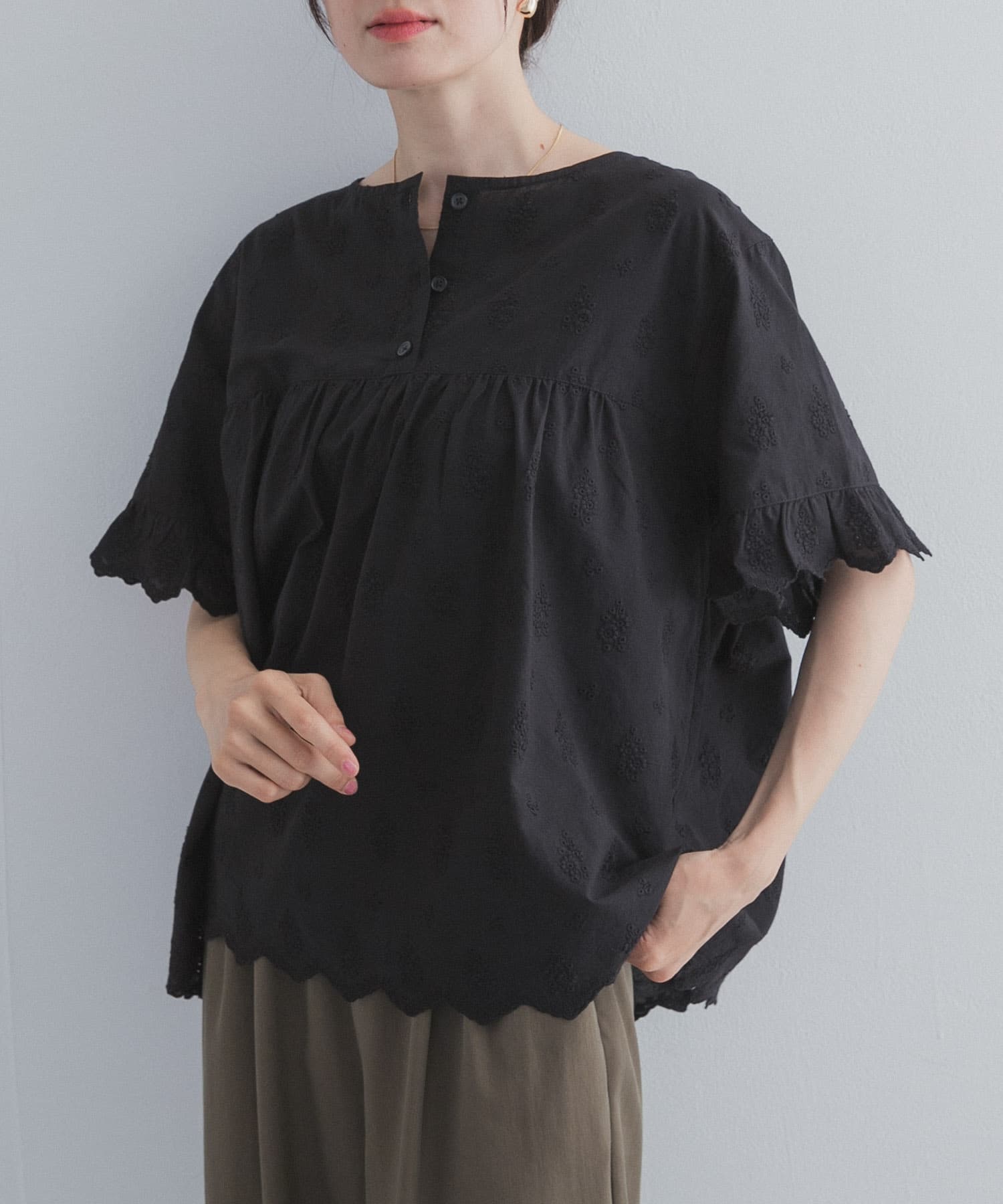 身長：162cm サイズ：Free