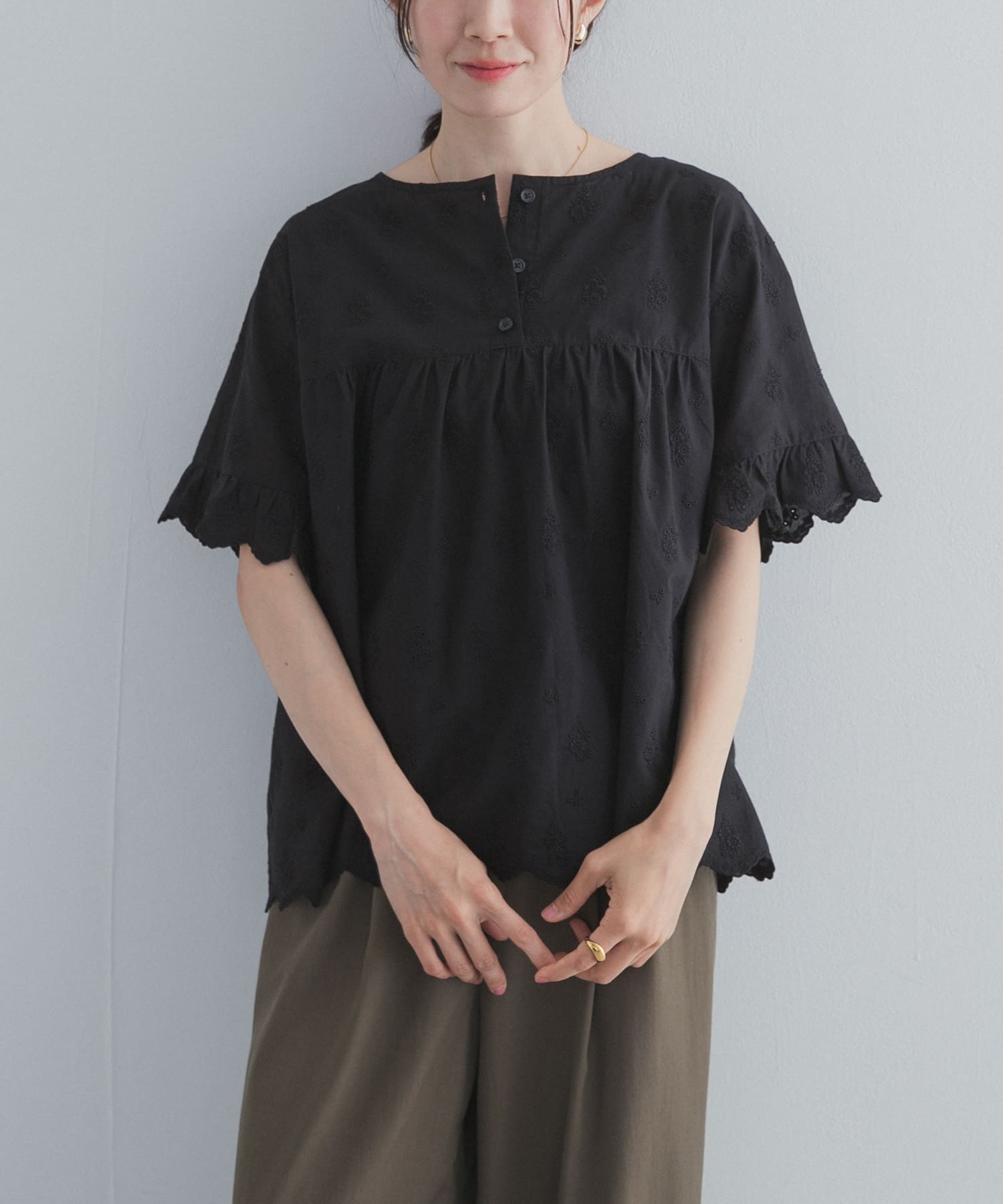 身長：162cm サイズ：Free