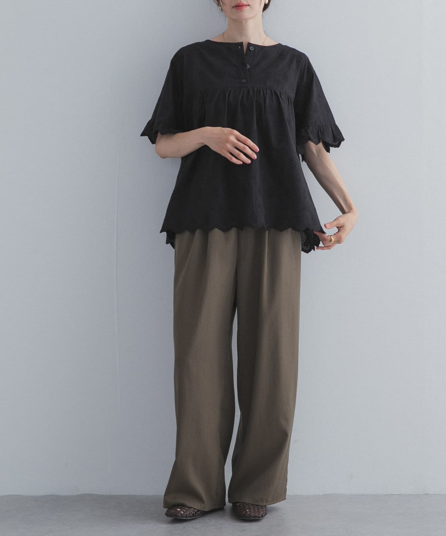 身長：162cm サイズ：Free