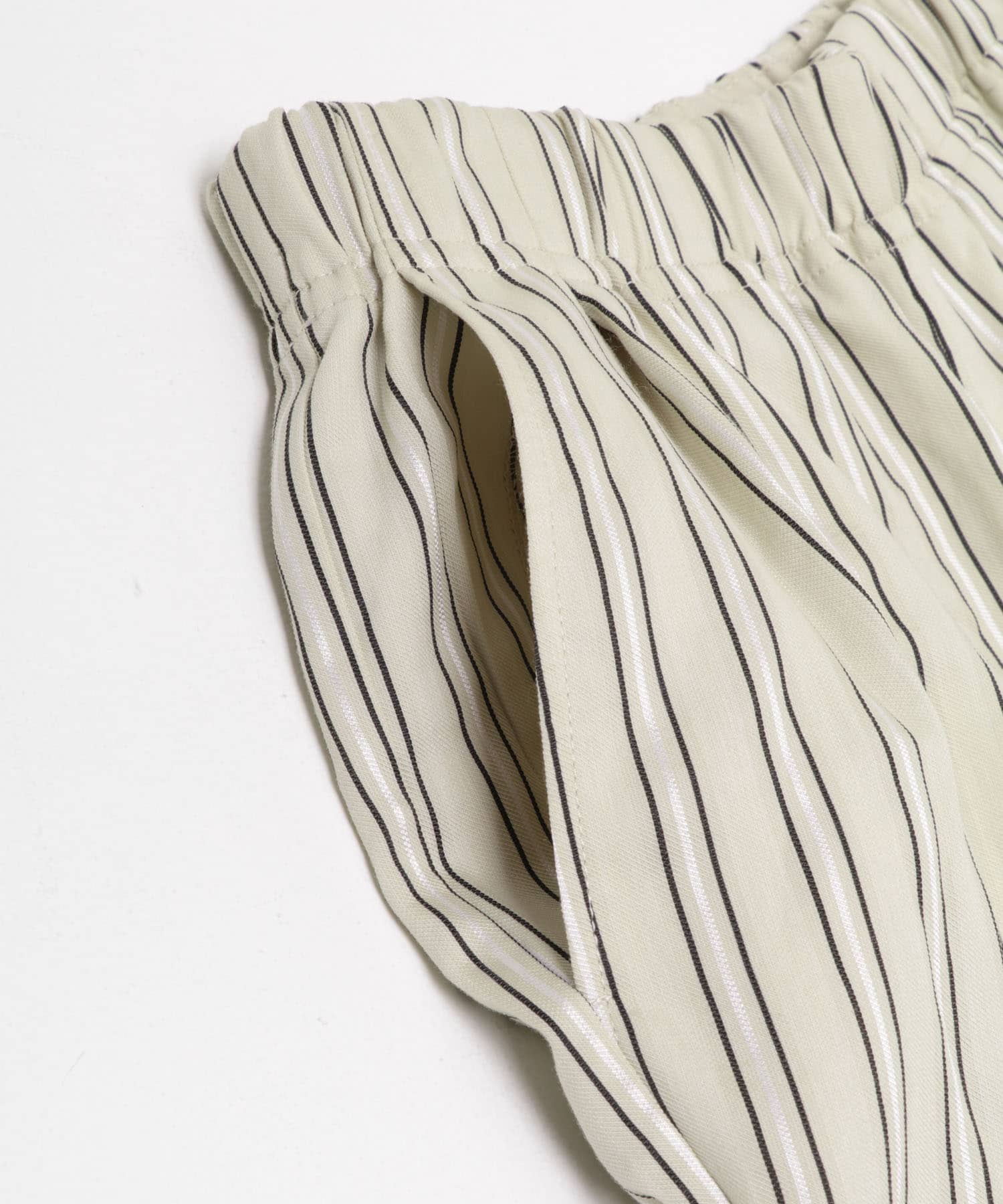 ストライプタックイージーパンツ NATURAL Free