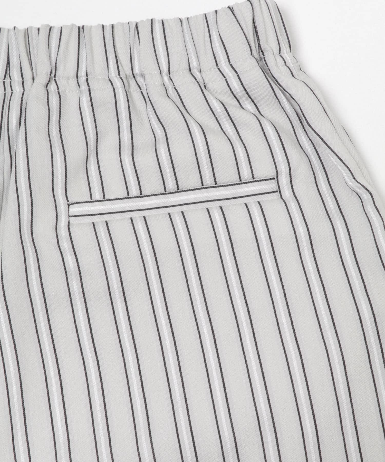 ストライプタックイージーパンツ GRAY Free