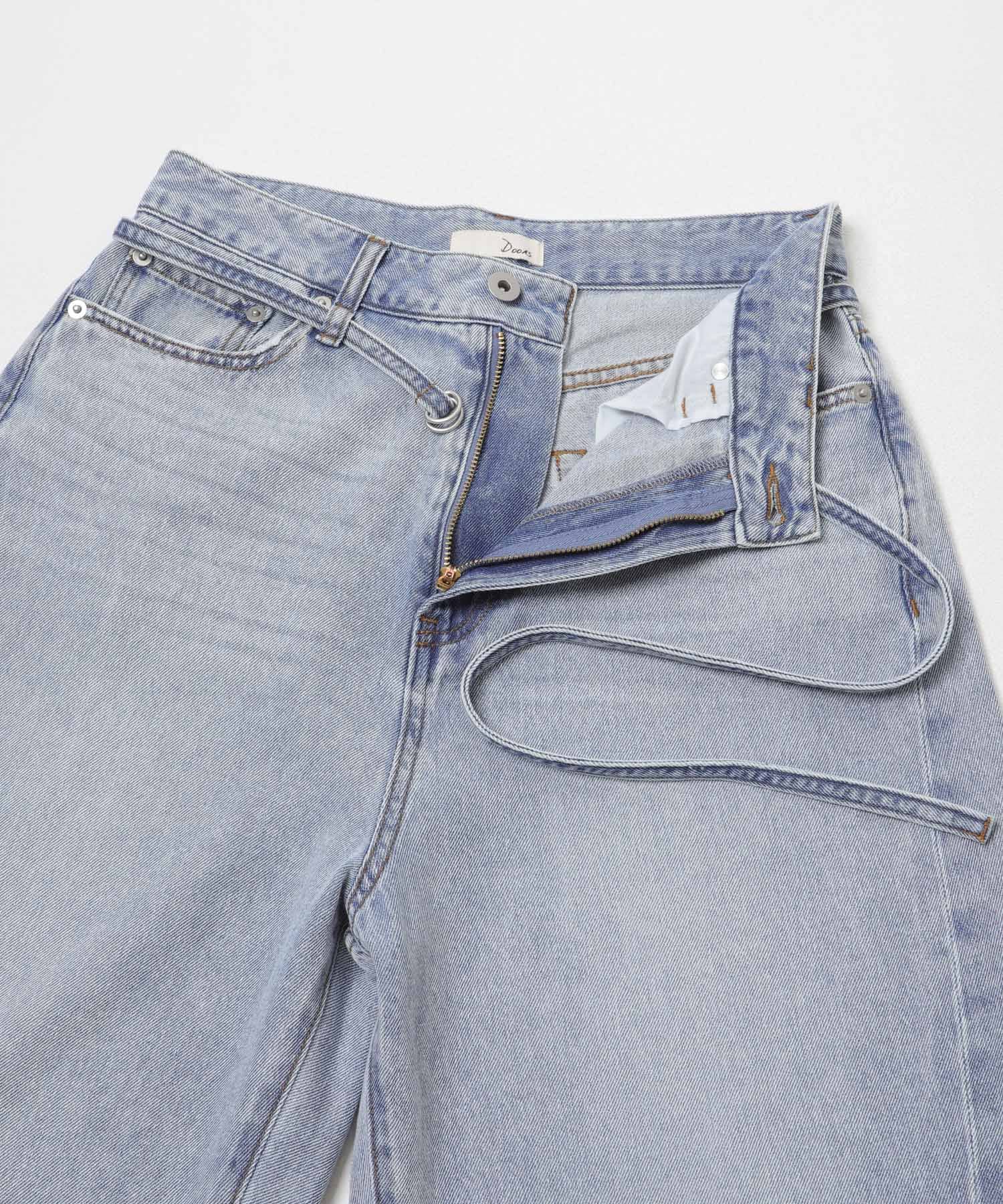 Belted Light Denim L.INDIGO S