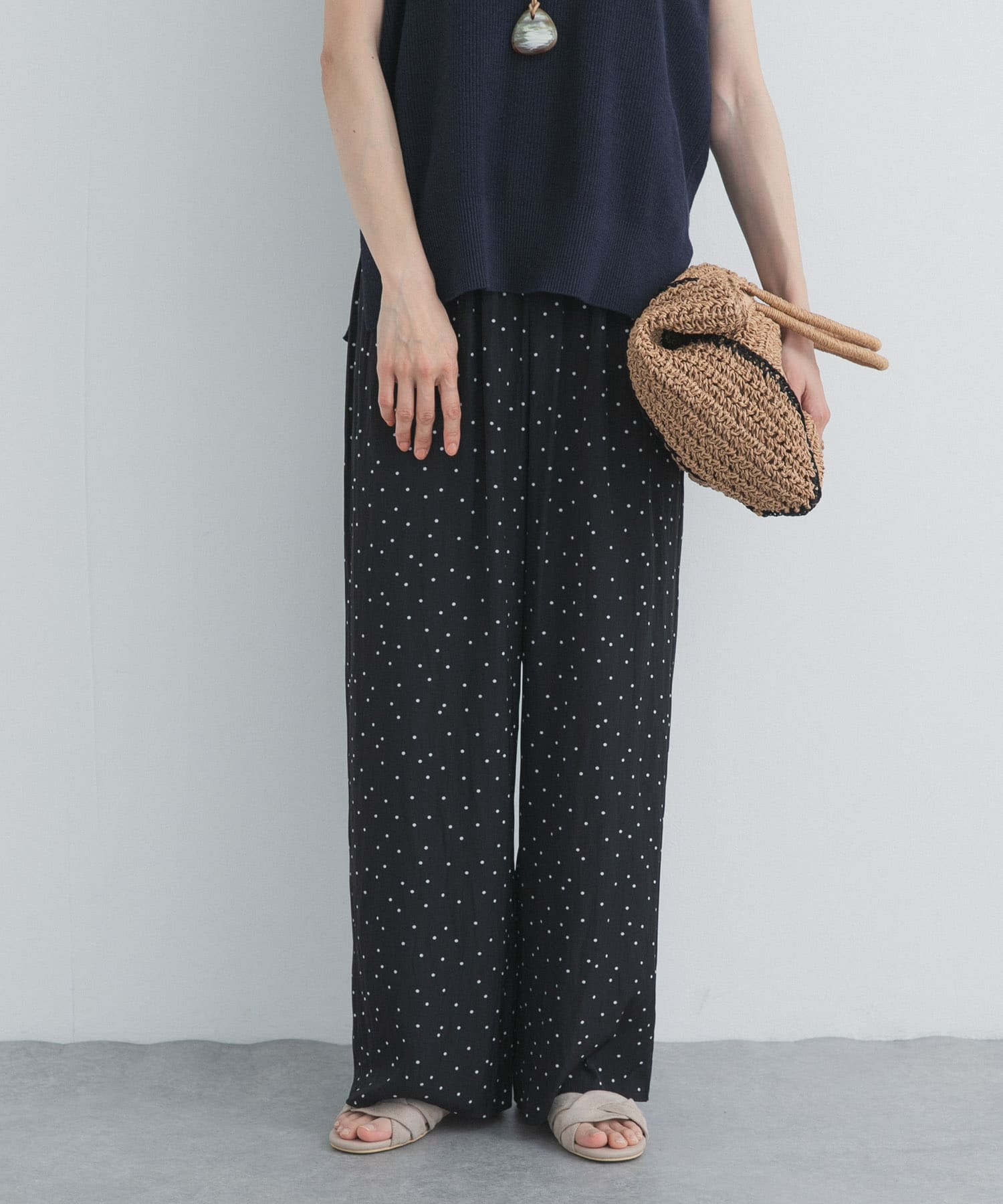 ドットドライタッチリラックスパンツ