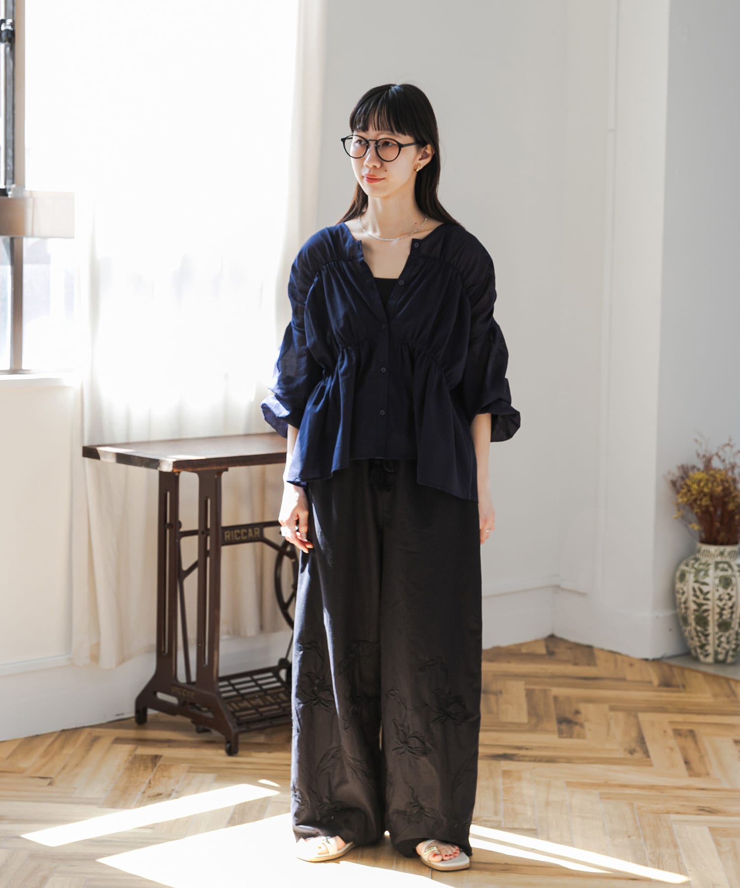 身長：157cm サイズ：Free