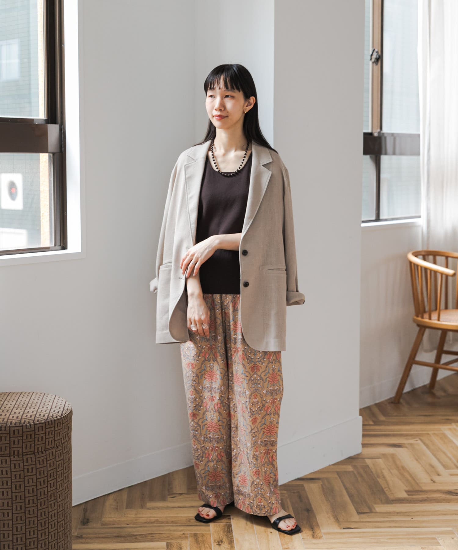 身長：157cm サイズ：Free