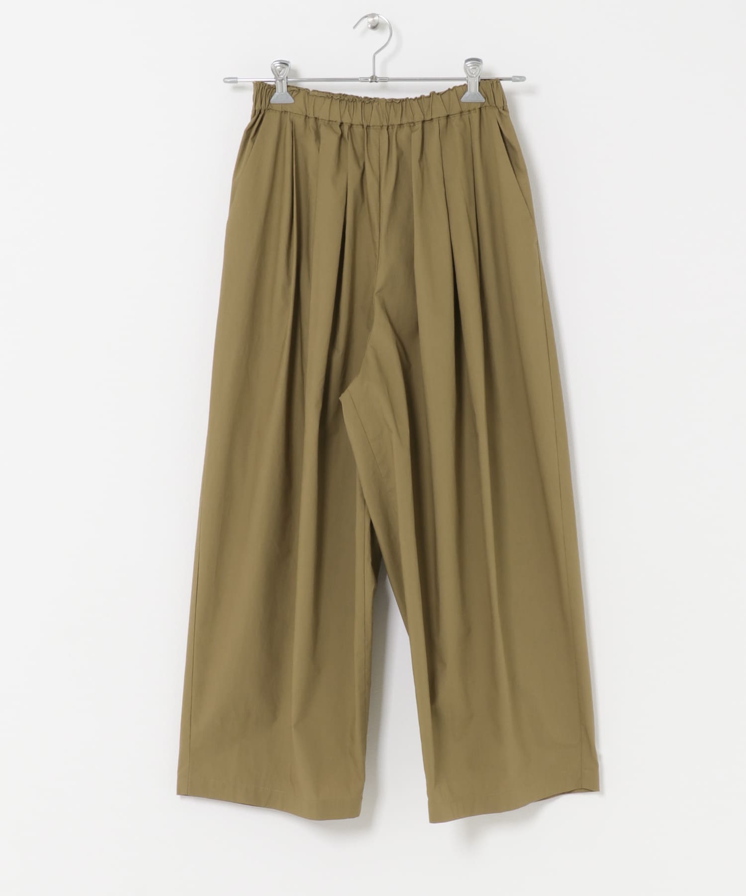 ギャザーボリュームパンツ CAMEL Free