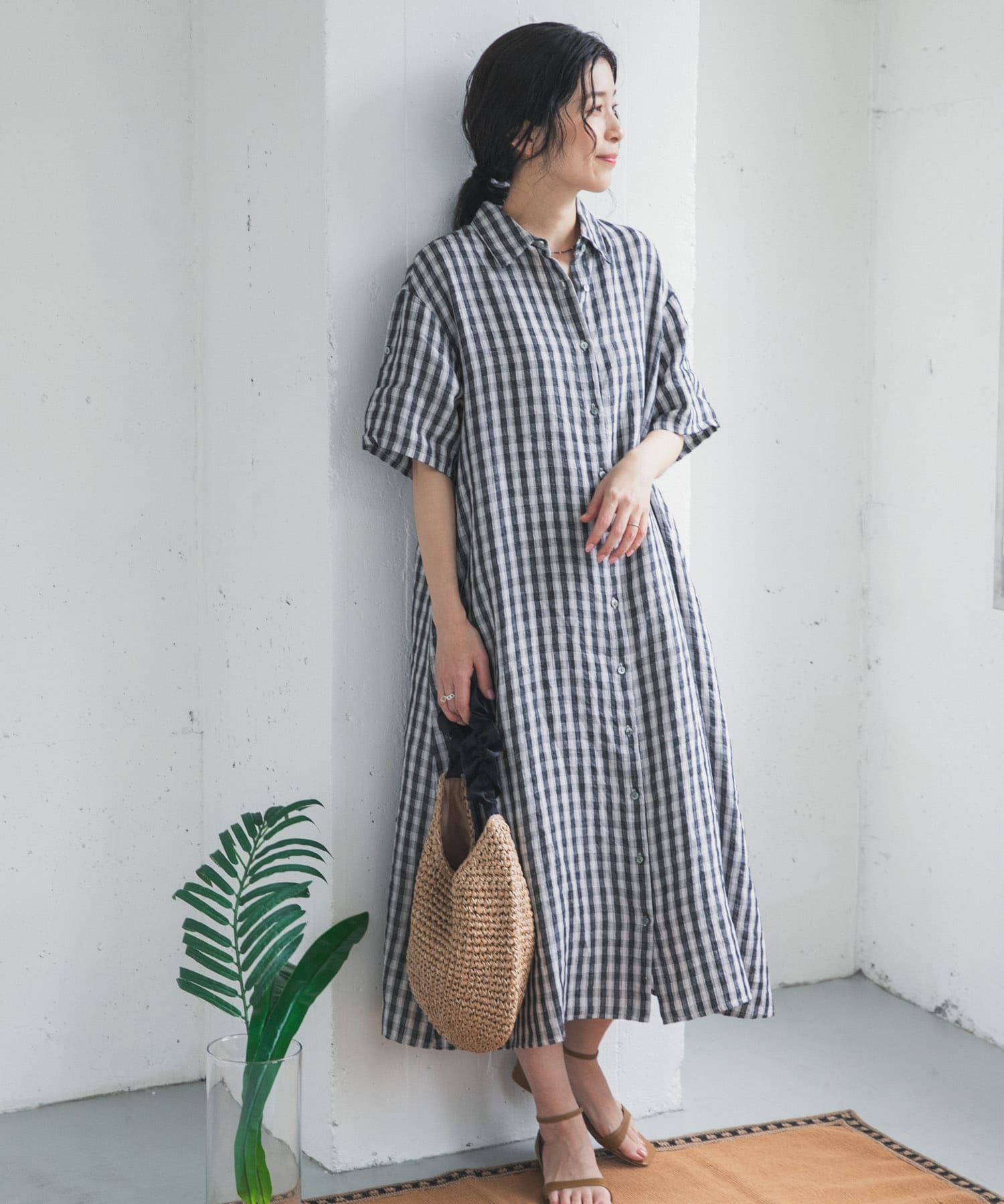 身長：162cm サイズ：Free