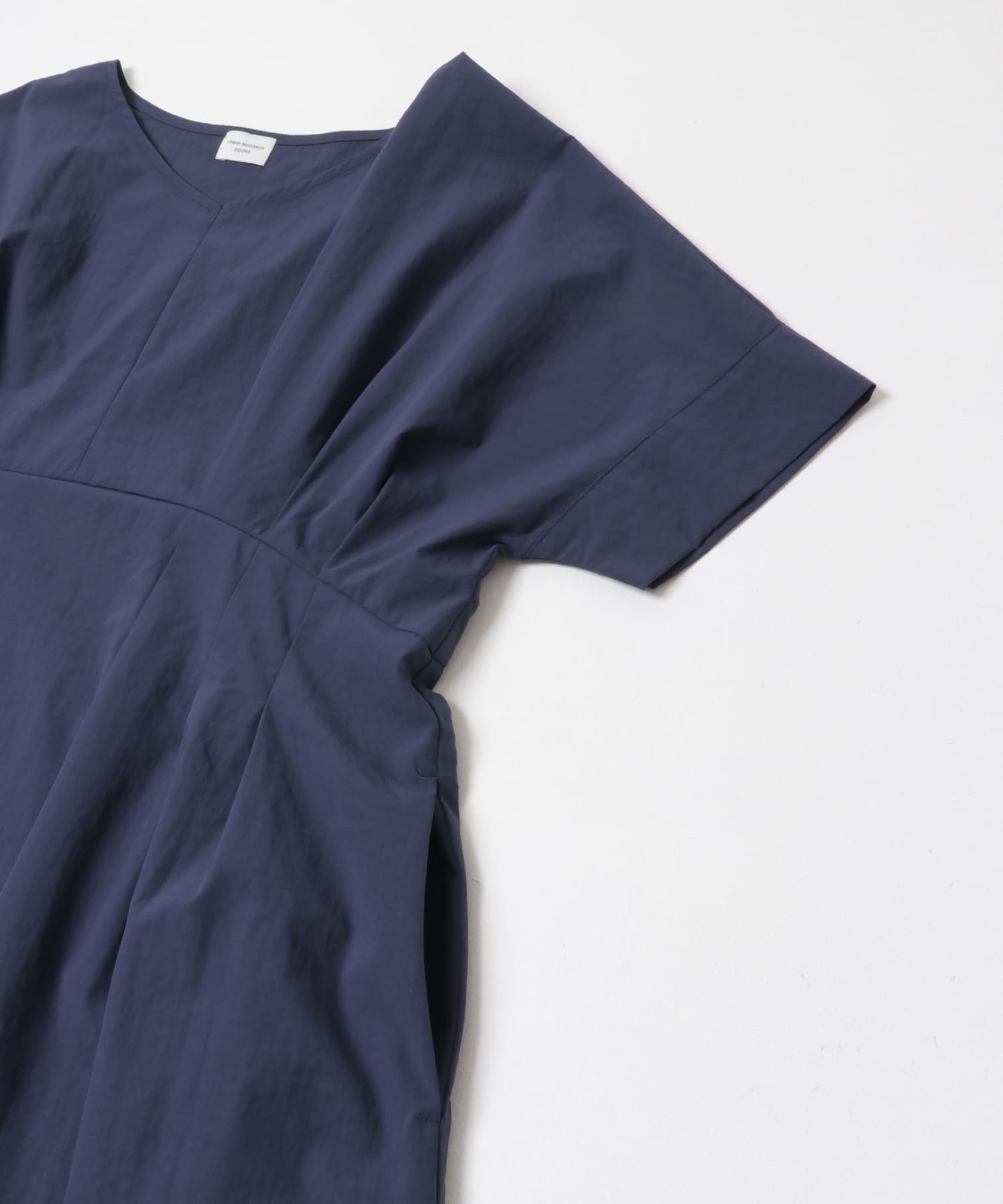 ウエストタックワンピース NAVY Free
