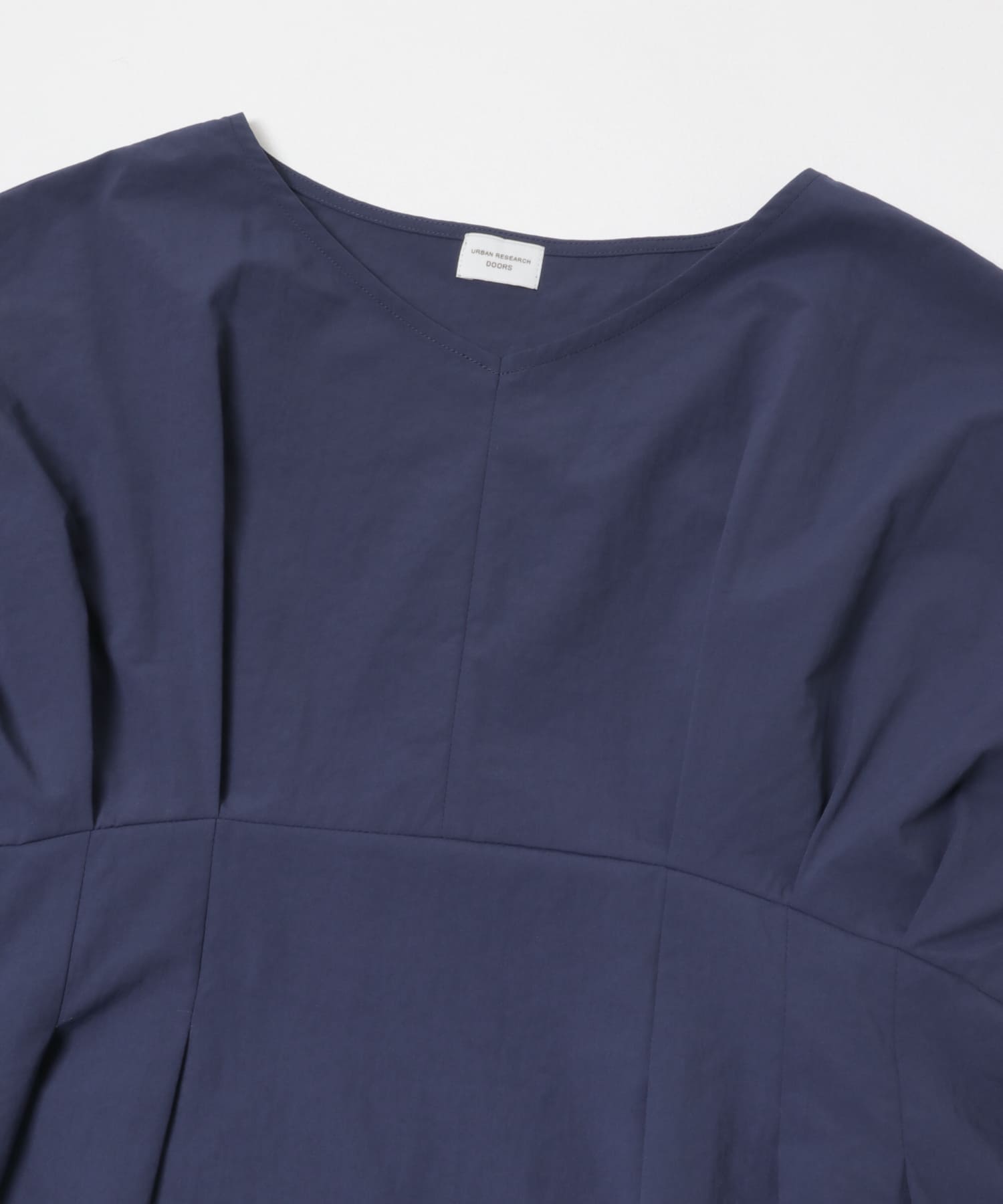 ウエストタックワンピース NAVY Free
