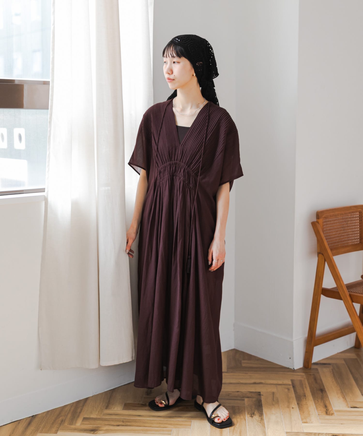 身長：157cm サイズ：Free