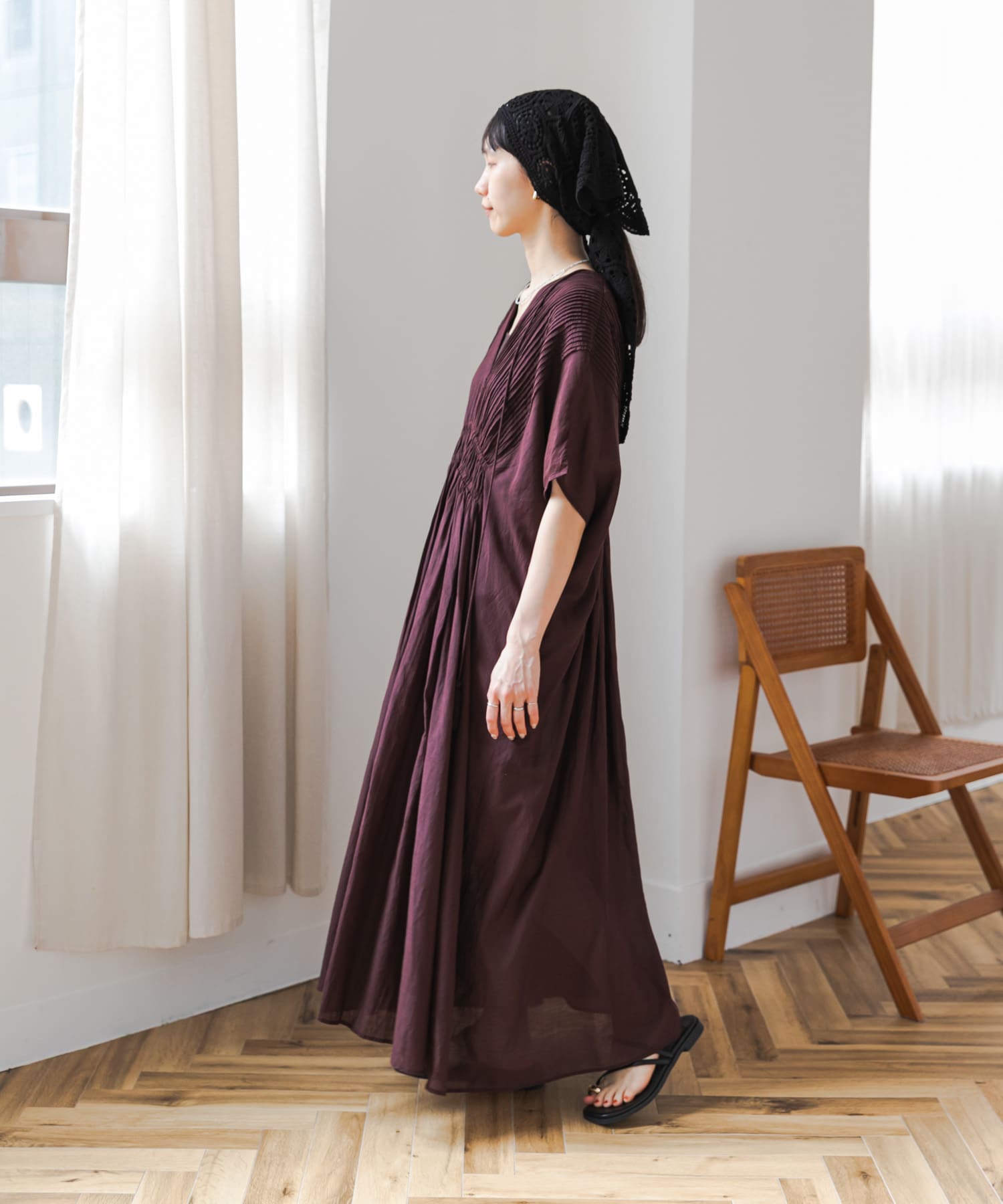 身長：157cm サイズ：Free