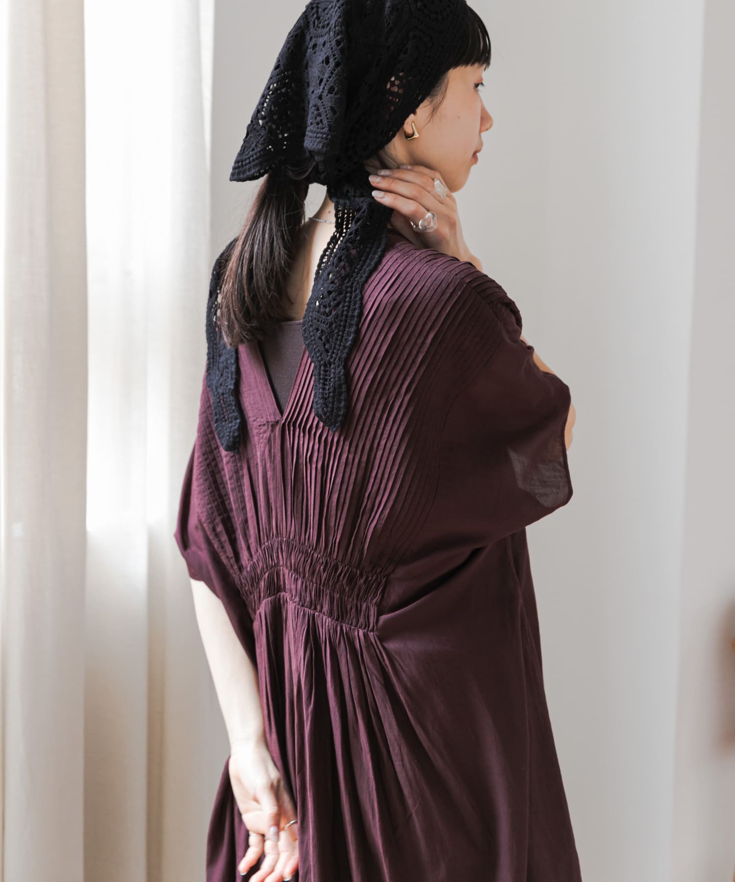 身長：157cm サイズ：Free