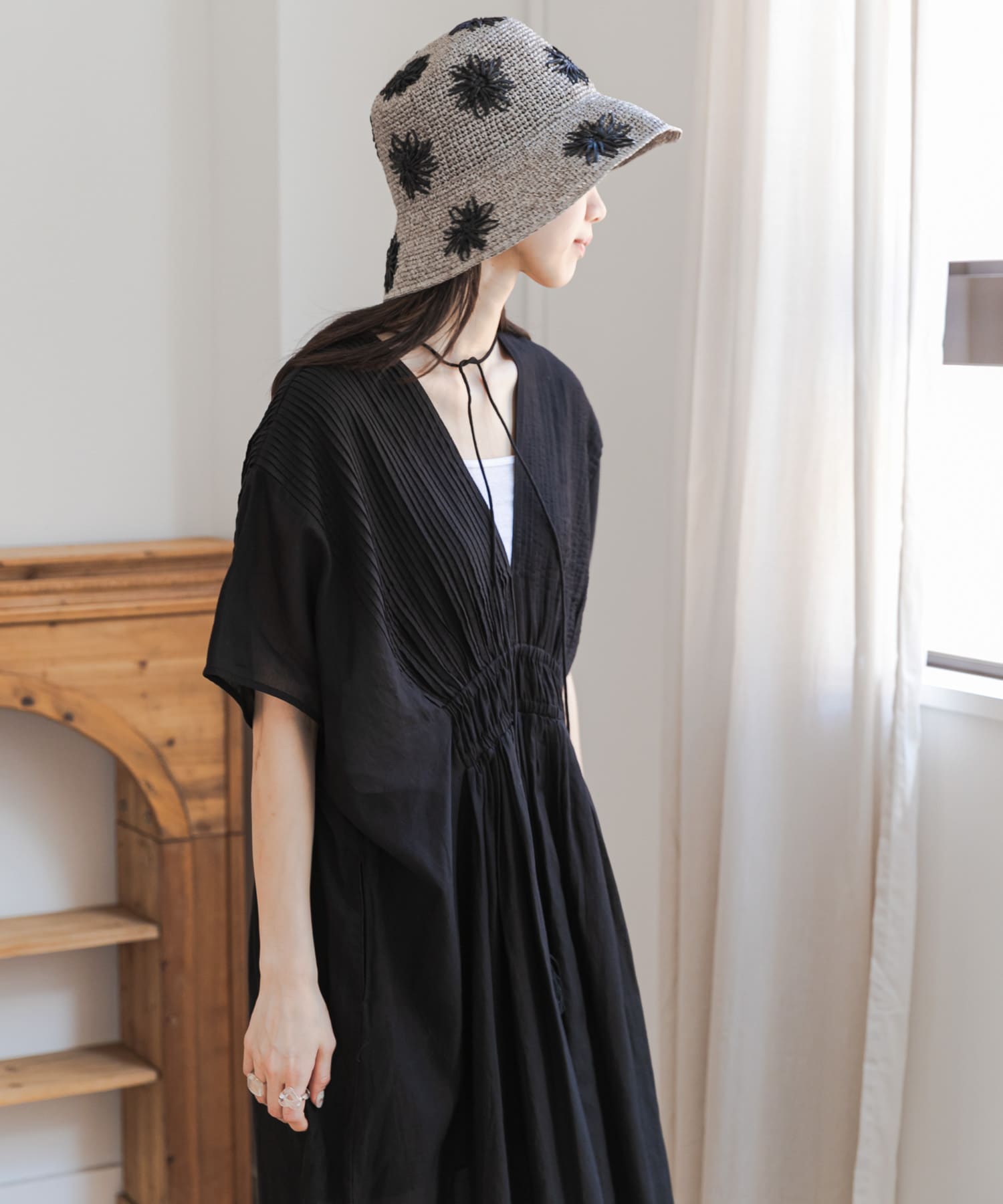 身長：157cm サイズ：Free