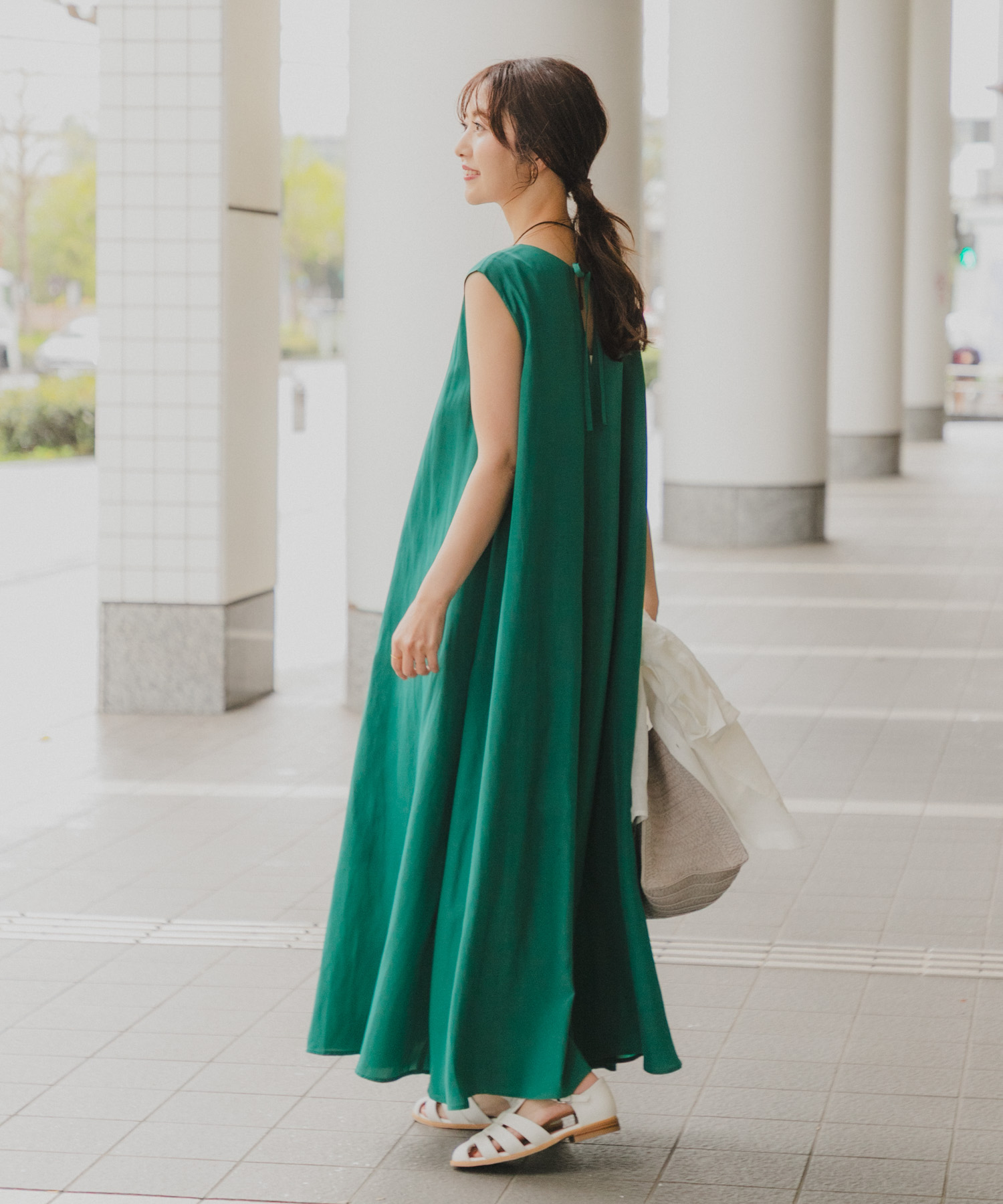 身長：158cm サイズ：Free