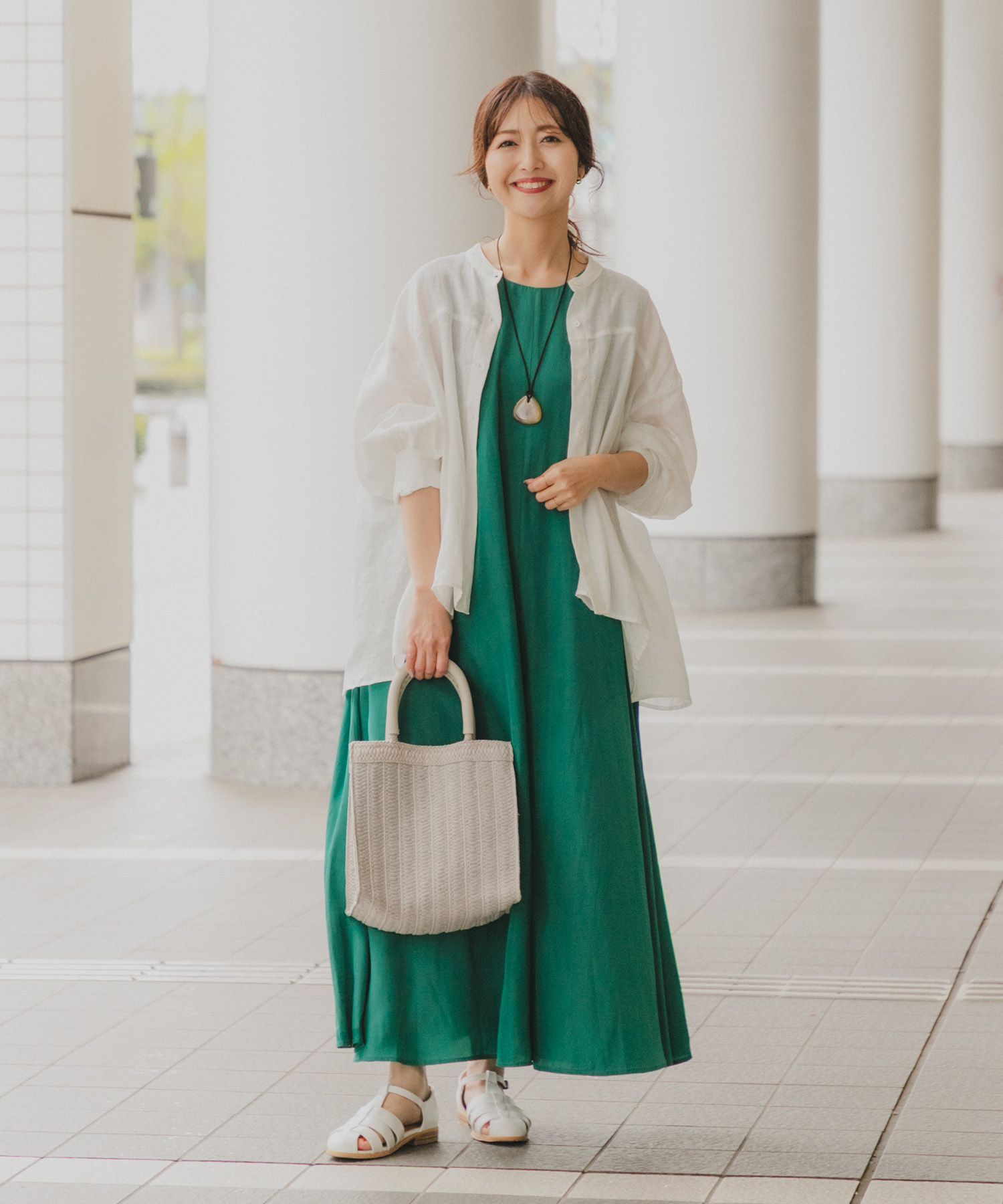 身長：158cm サイズ：Free