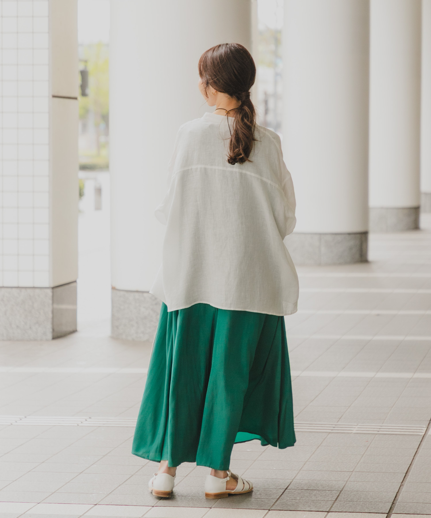 身長：158cm サイズ：Free