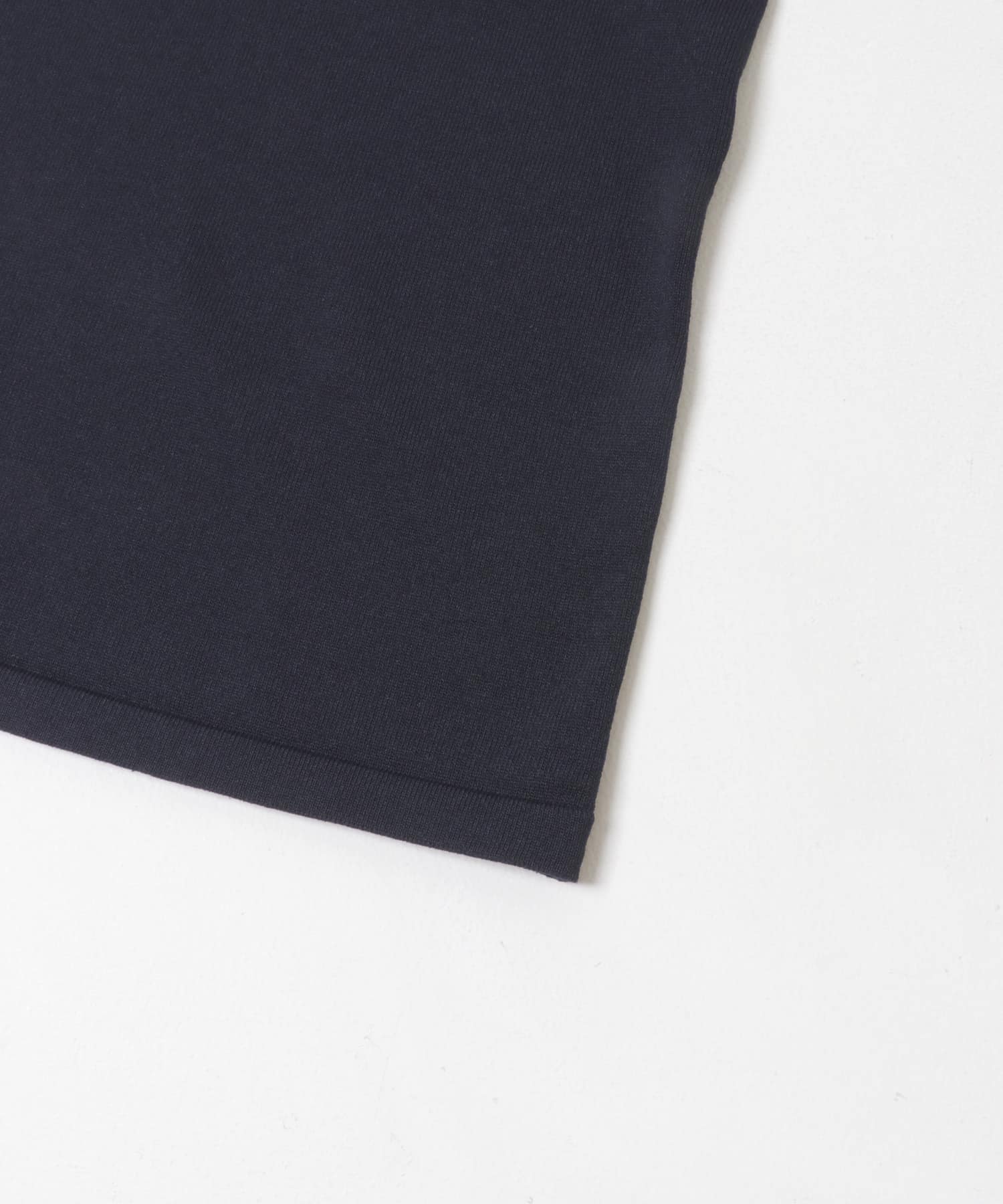フレンチスリーブニットワンピース NAVY Free