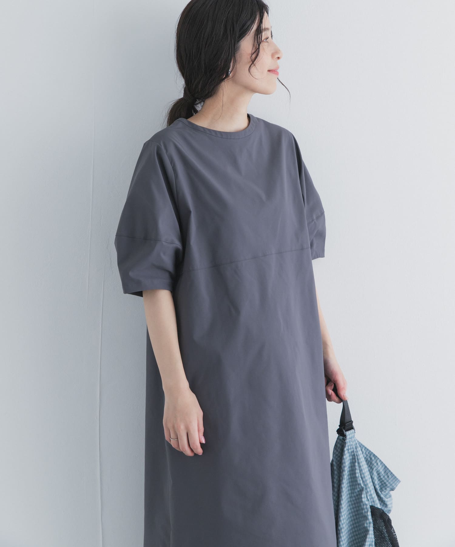2WAYランタンスリーブ ワンピース