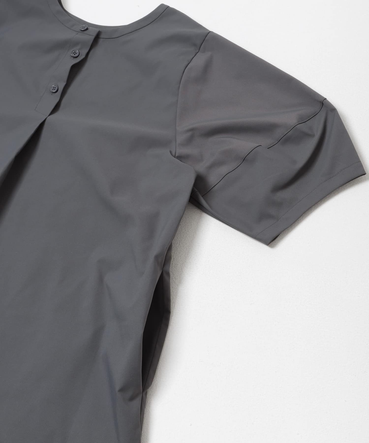 2WAYランタンスリーブ ワンピース CHARCOAL Free