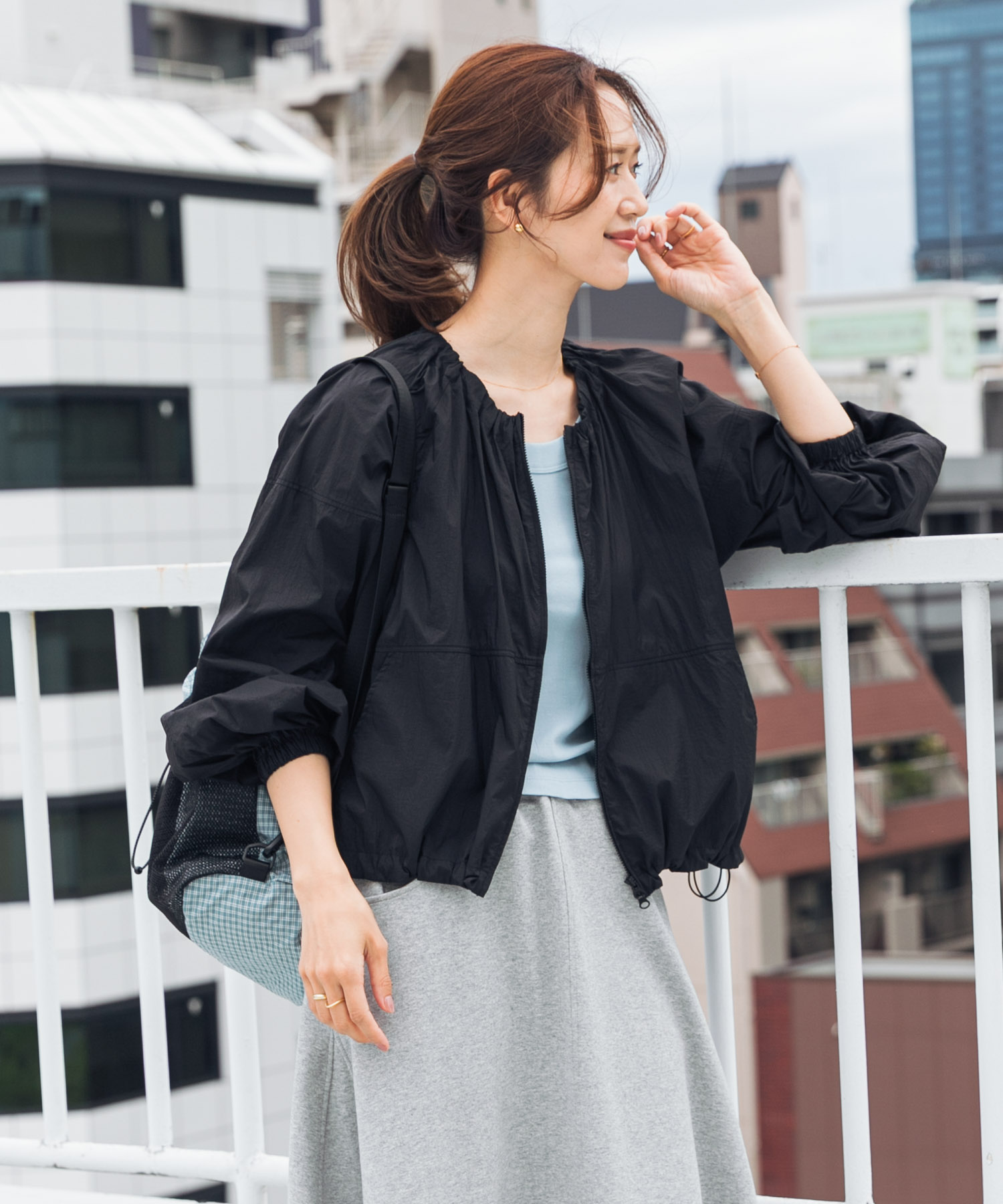 身長：168cm サイズ：Free