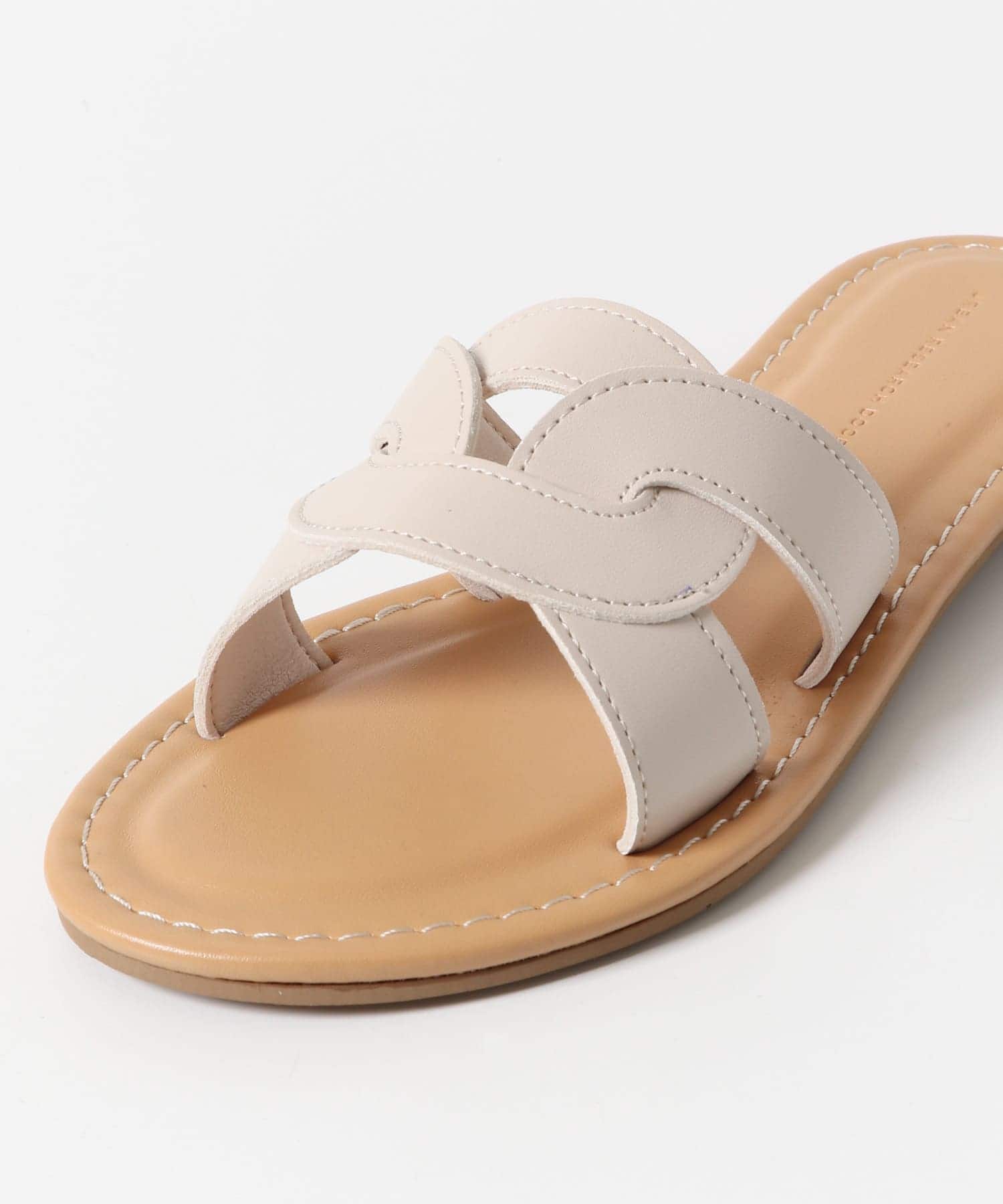 カッティングサンダル IVORY 36