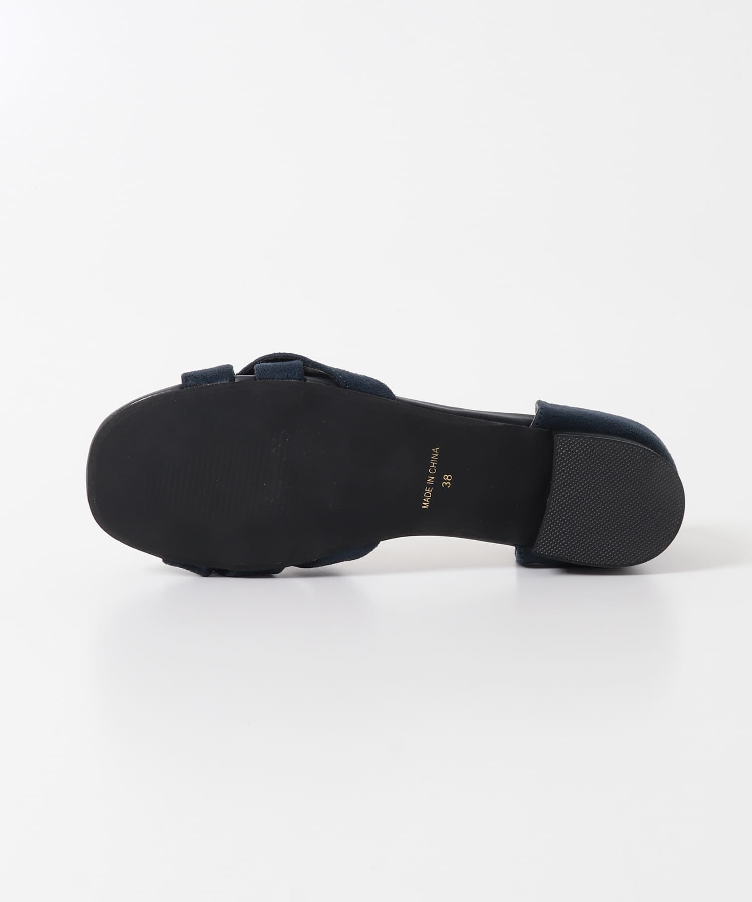セパレートフラットサンダル NAVY 36