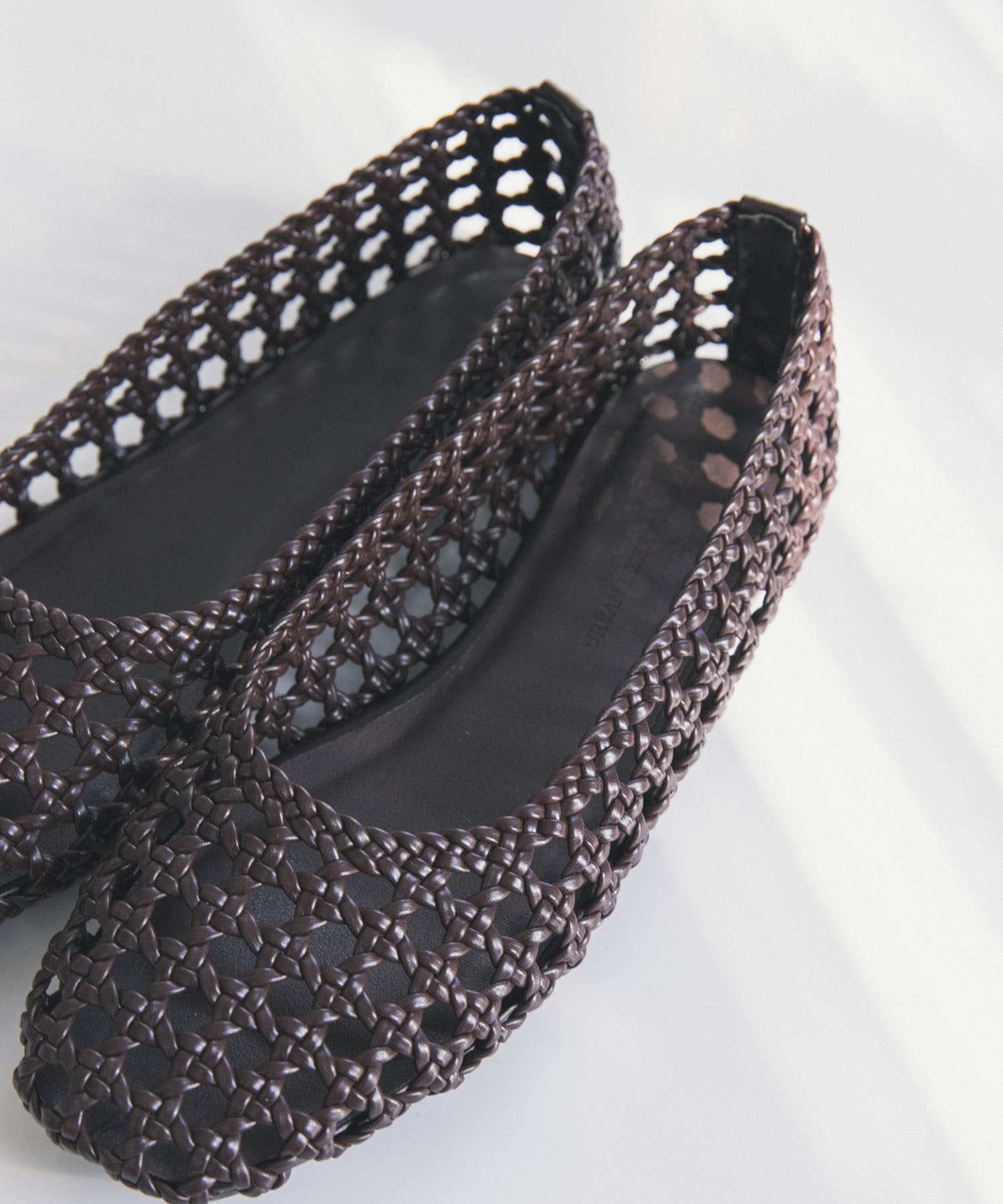 メッシュサンダル BROWN 36