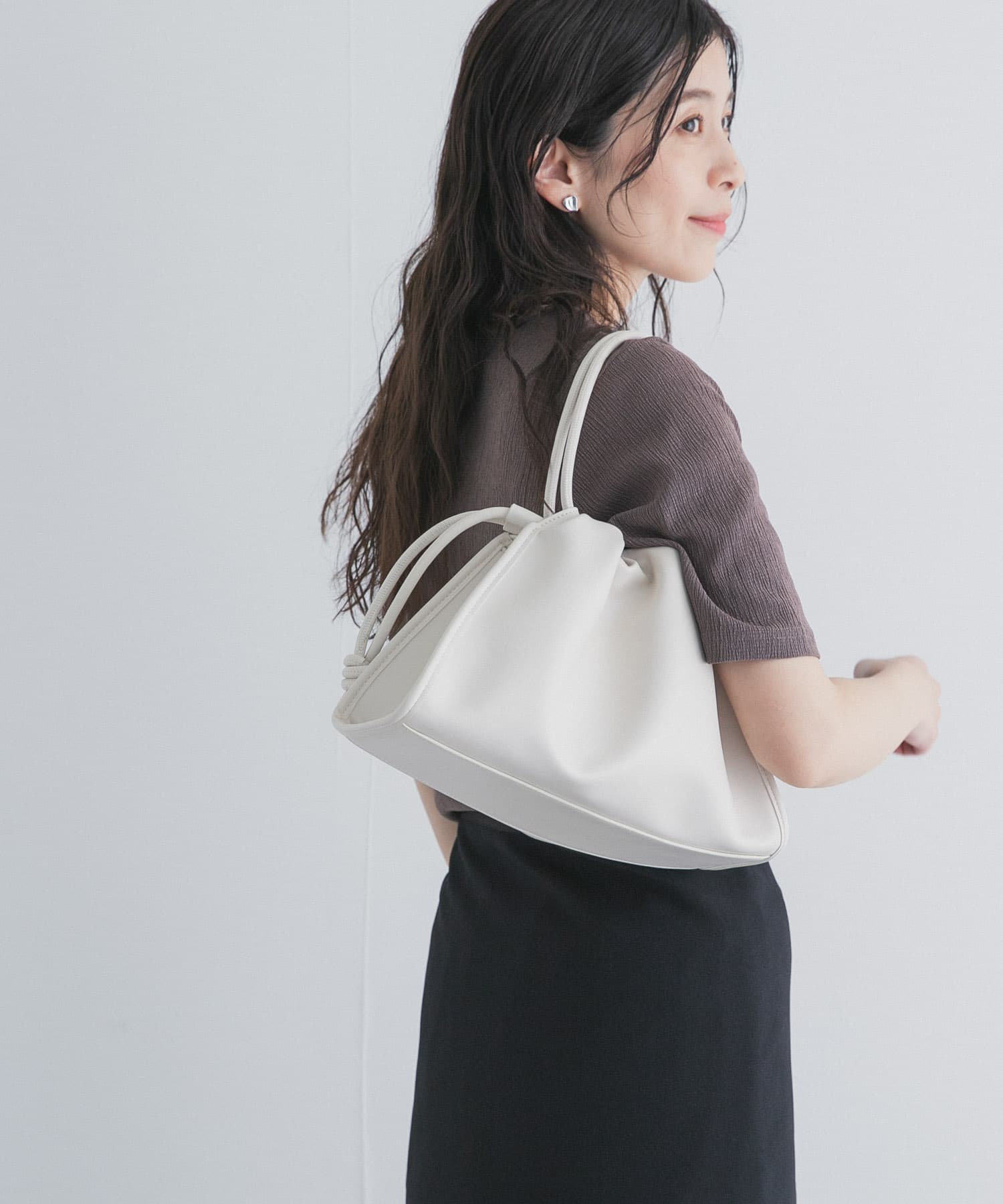 ドロストトートバッグ OFF WHITE One