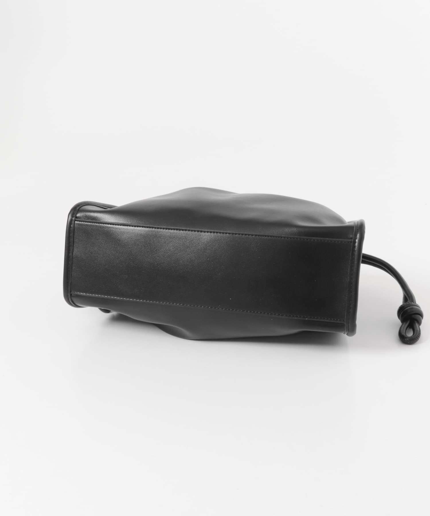 ドロストトートバッグ BLACK One