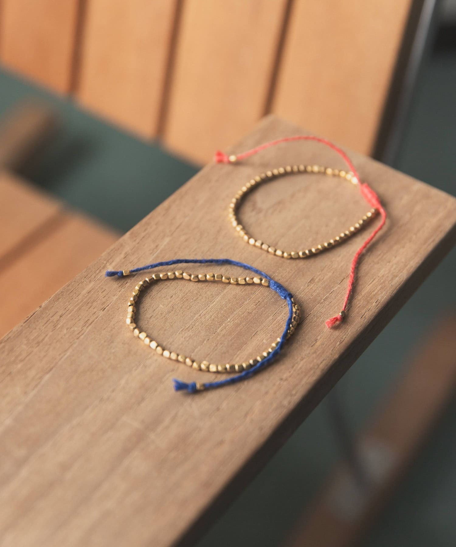 ビーズブレスレット BLUE One