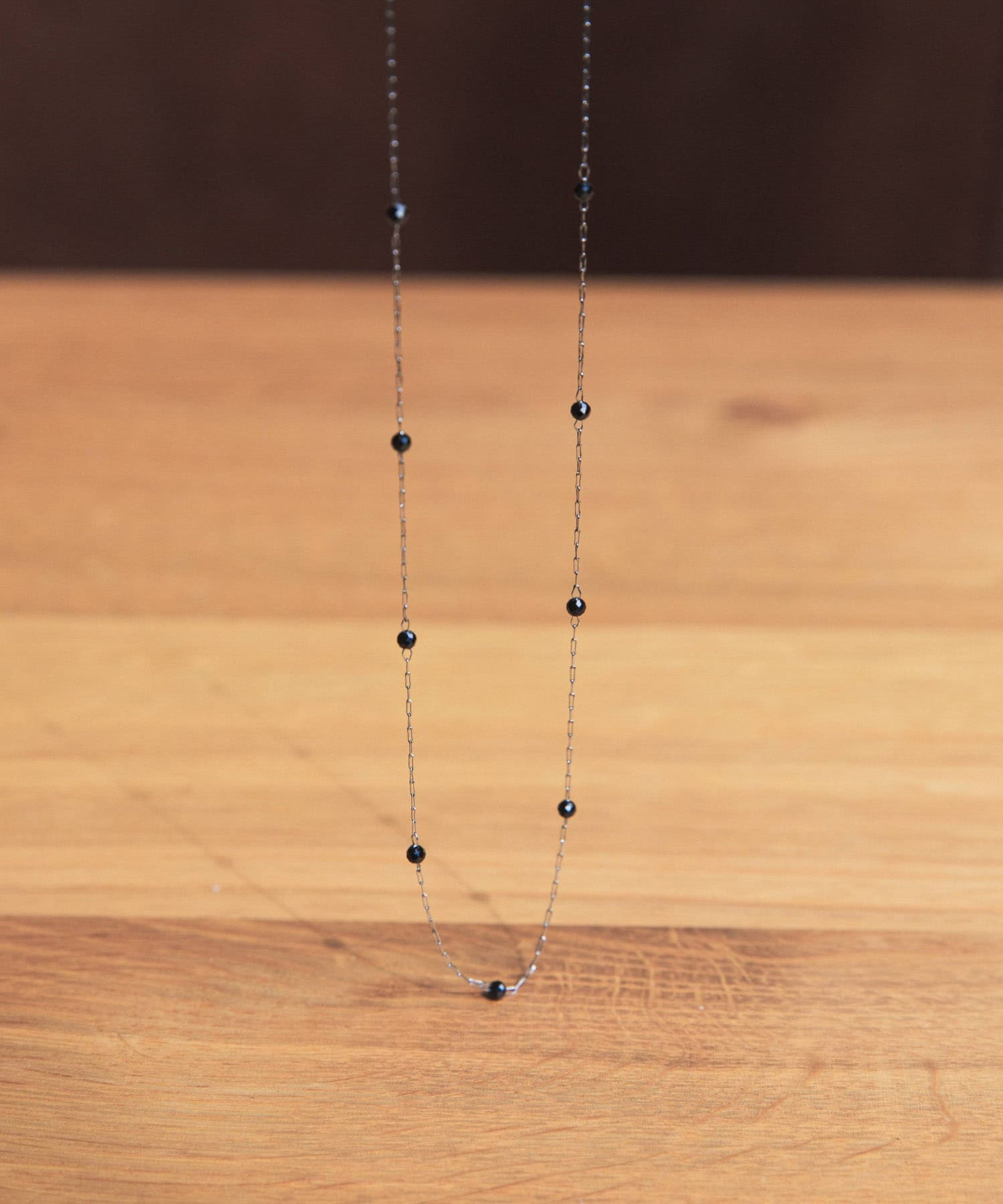 天然石ステーションネックレス