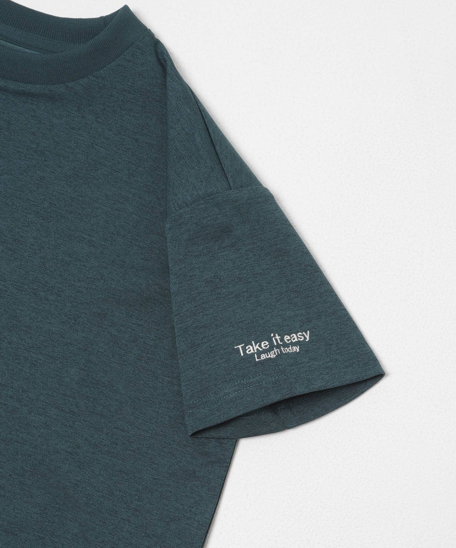 『吸水速乾/接触冷感/イージーケア』『150サイズあり』クイックドライショートスリーブTシャツ(KIDS) BLUEGREEN 105(100-110)