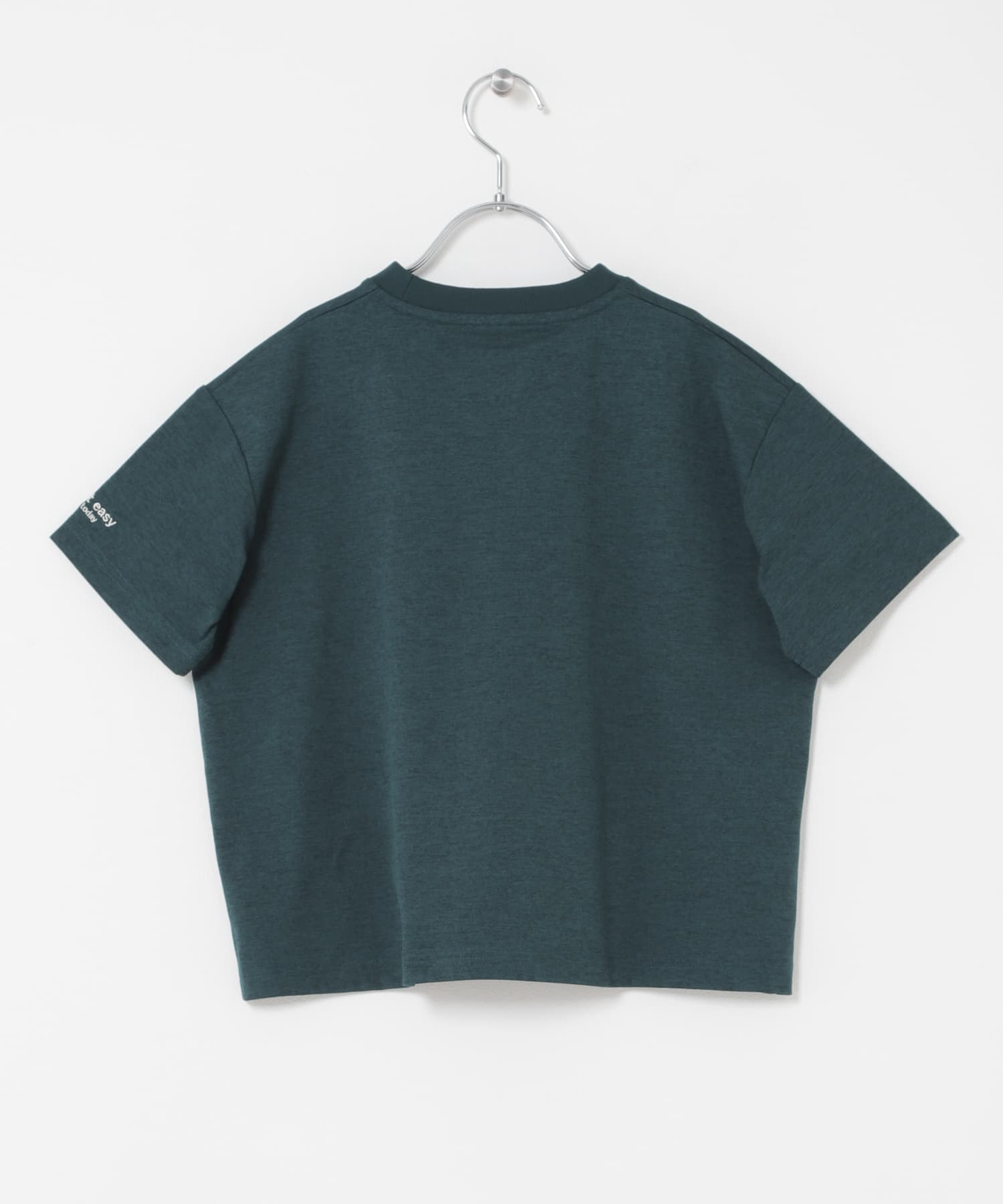 『吸水速乾/接触冷感/イージーケア』『150サイズあり』クイックドライショートスリーブTシャツ(KIDS) BLUEGREEN 105(100-110)