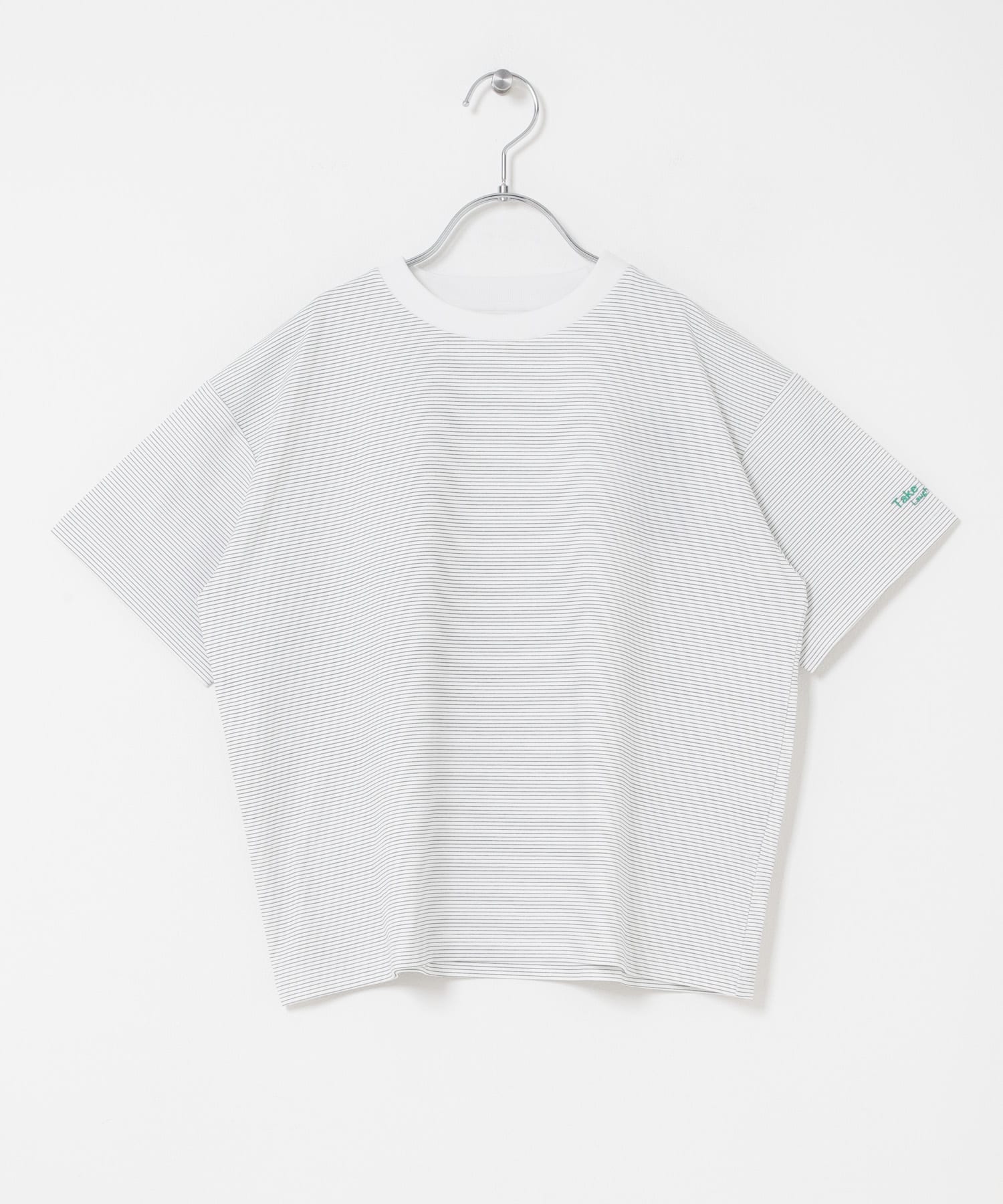 『150サイズあり』クイックドライショートスリーブTシャツ(KIDS) WHT×BLK 105(100-110)