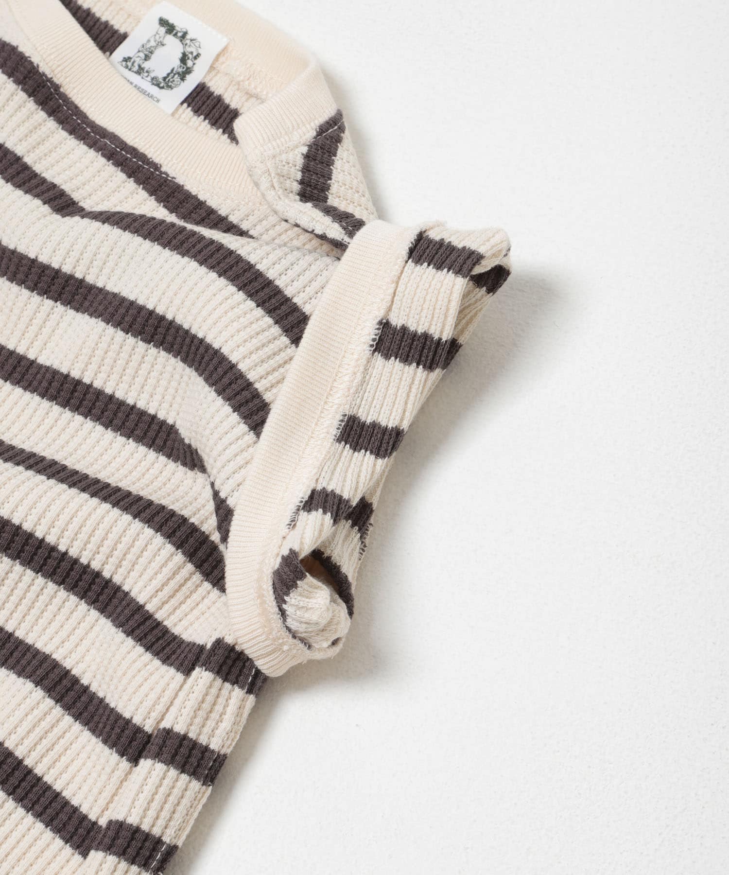 『150サイズあり』変形ワッフルノースリーブプルオーバー(KIDS) OFF×CCL 105(100-110)