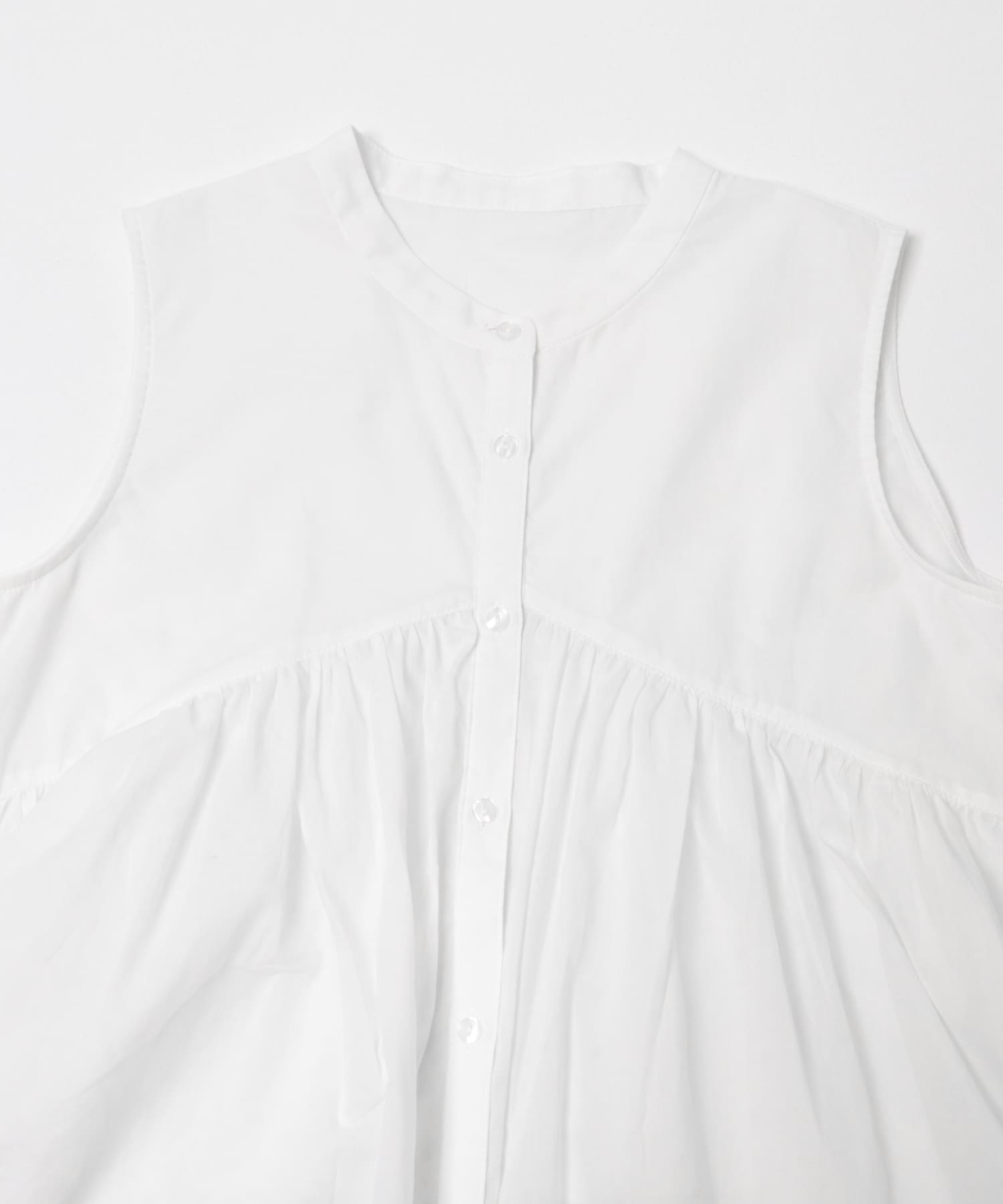 『150サイズ』『親子リンク』コットンボイル切替ブラウス(KIDS) OFF 150(145-155)