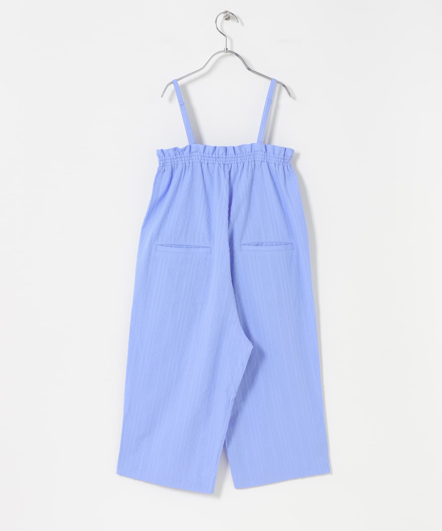 フリルバギーキャミサロペット(KIDS) BLUE 105(100-110)