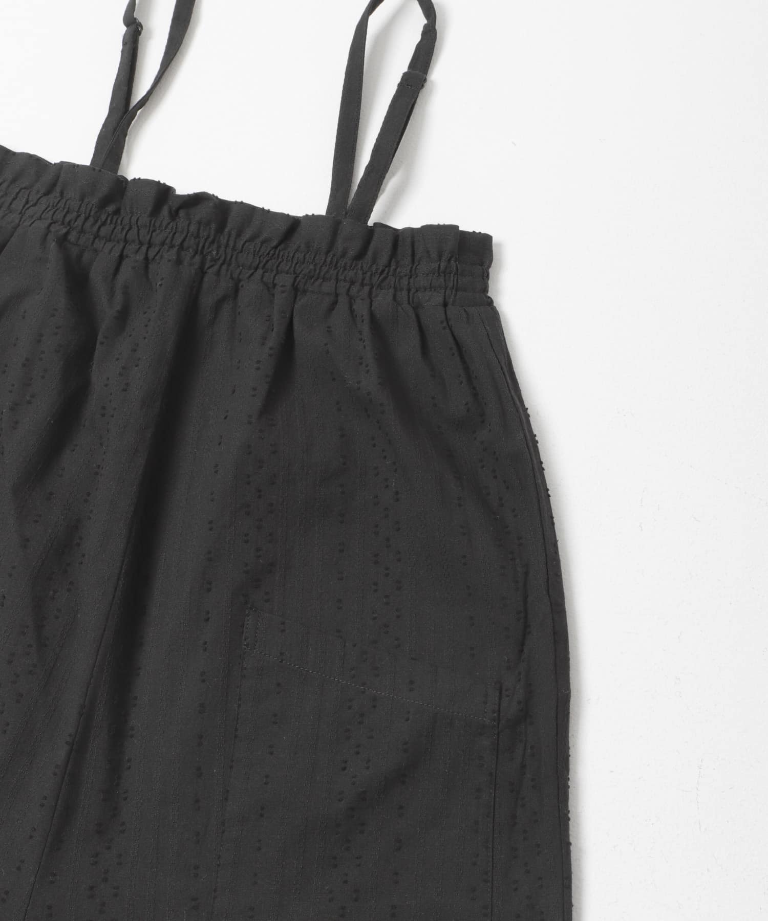 フリルバギーキャミサロペット(KIDS) BLACK 105(100-110)