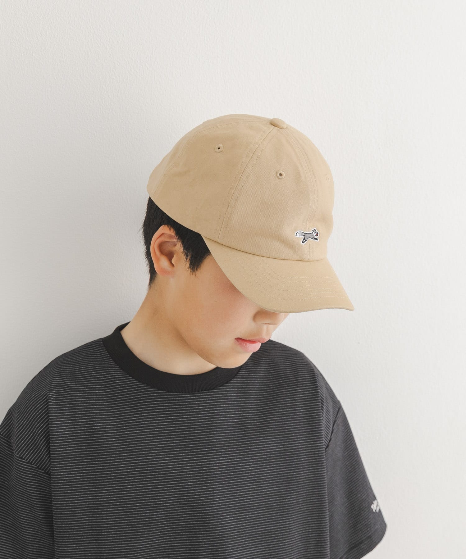 『別注』PENNEYS×DOORS　THE FOXワッペンキャップ(KIDS) BEIGE One