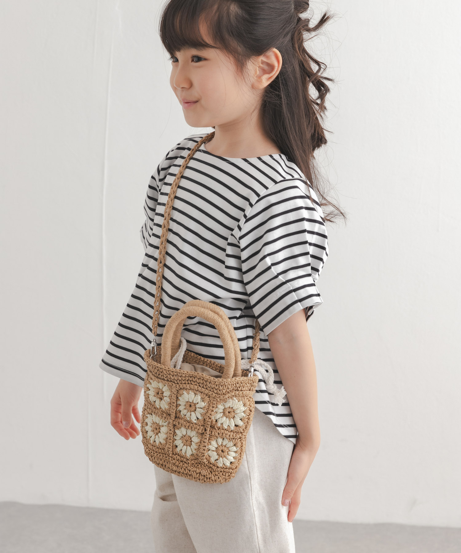 ペーパーフラワーモチーフバッグ(KIDS)