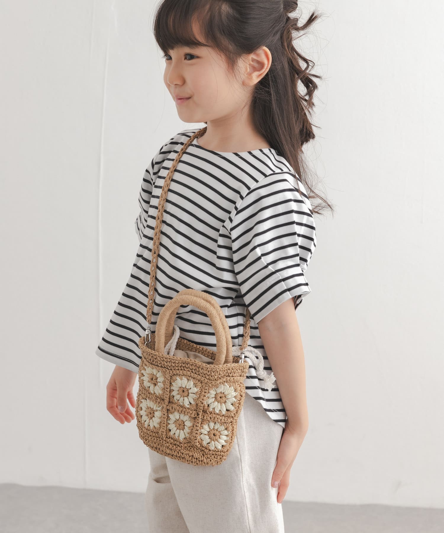 ペーパーフラワーモチーフバッグ(KIDS)